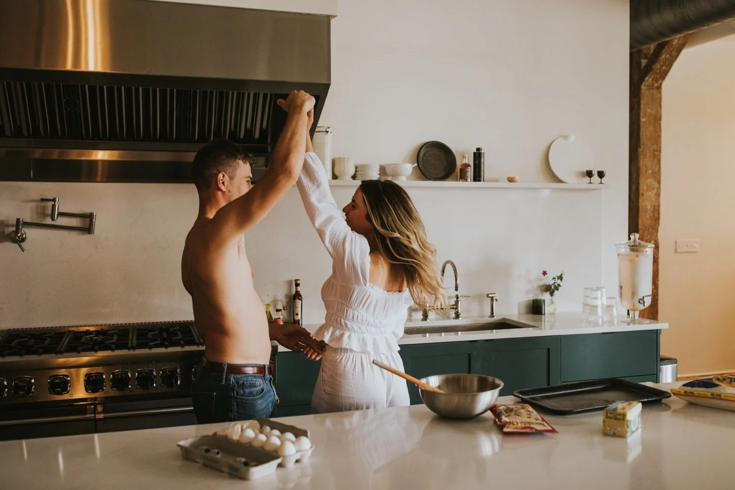 Hudson Valley Wedding Photographer, Kingston Wedding Photographer, Kingston Engagement Session, Indoor Couples Session, Hudson Valley Engagement Session, New York Engagement Photos