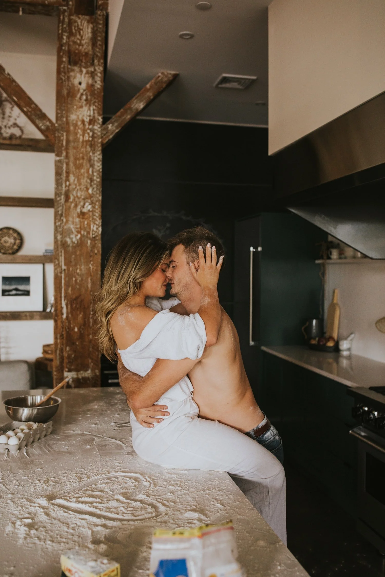 Hudson Valley Wedding Photographer, Kingston Wedding Photographer, Kingston Engagement Session, Indoor Couples Session, Hudson Valley Engagement Session, New York Engagement Photos