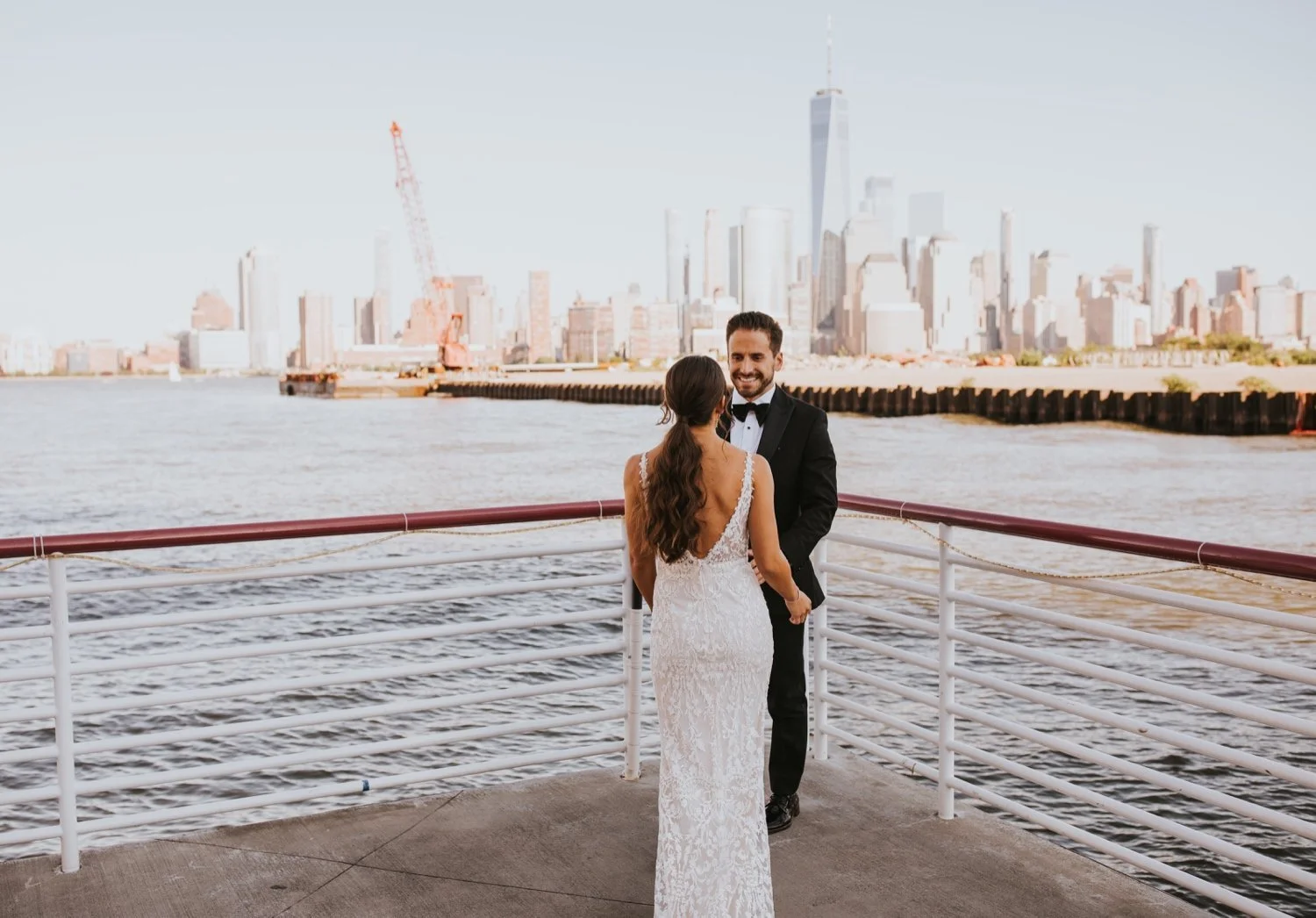 Hudson Valley Wedding Photographer, New York Wedding Photographer, Battello Jersey City, Jersey City Wedding