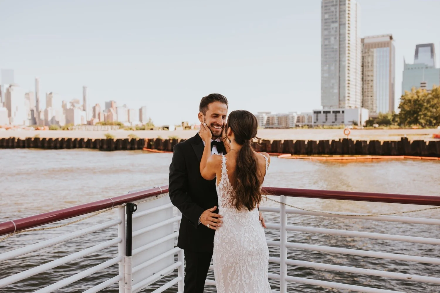 Hudson Valley Wedding Photographer, New York Wedding Photographer, Battello Jersey City, Jersey City Wedding