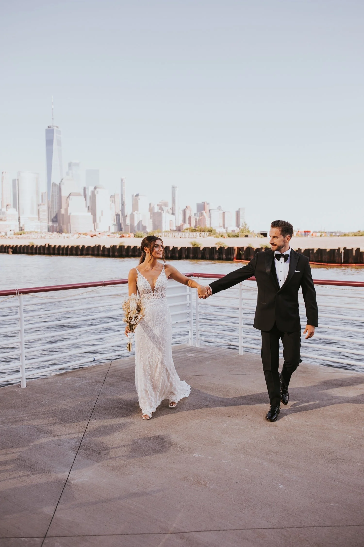 Hudson Valley Wedding Photographer, New York Wedding Photographer, Battello Jersey City, Jersey City Wedding