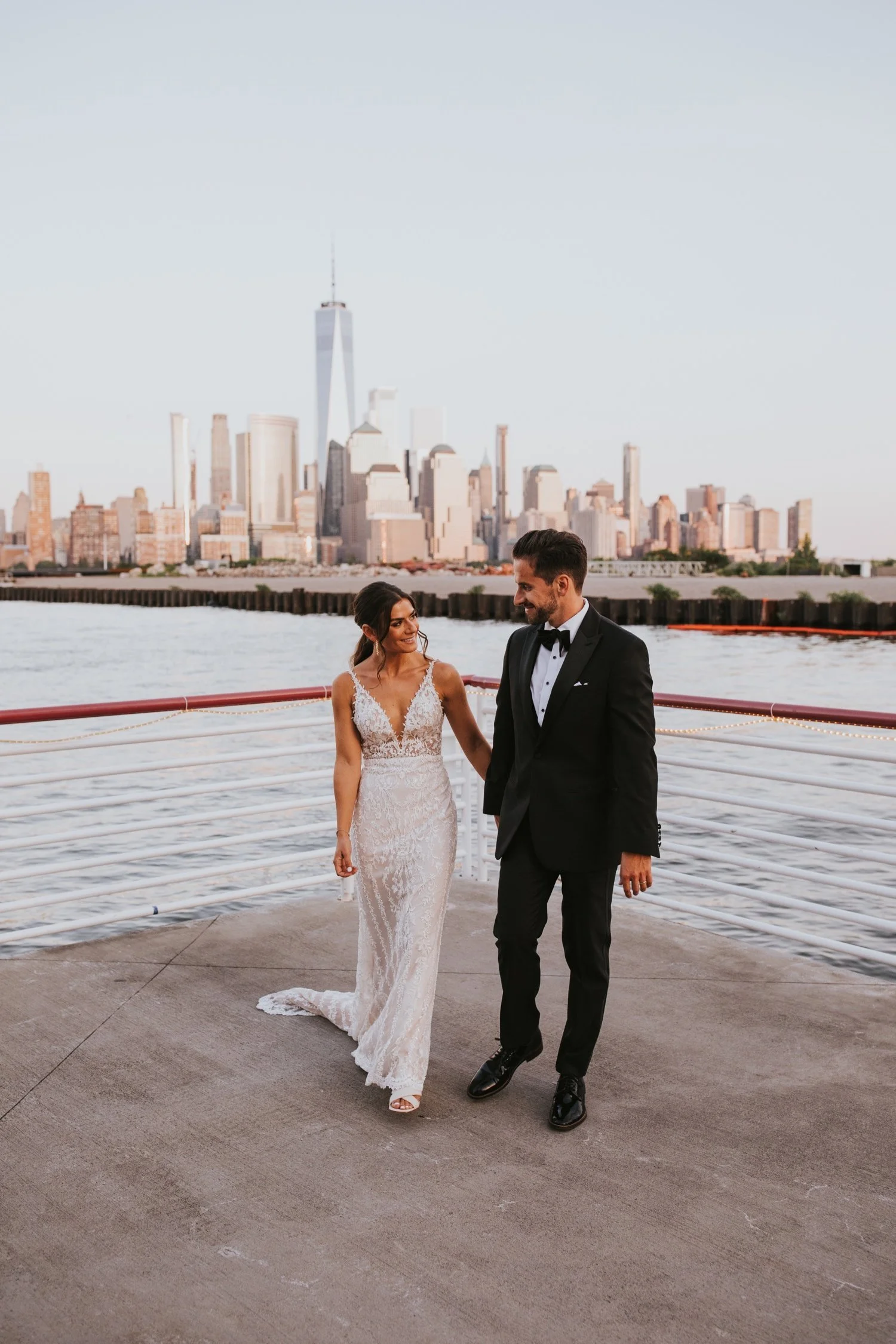 Hudson Valley Wedding Photographer, New York Wedding Photographer, Battello Jersey City, Jersey City Wedding