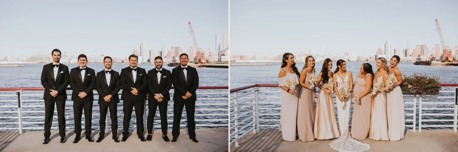 Hudson Valley Wedding Photographer, New York Wedding Photographer, Battello Jersey City, Jersey City Wedding
