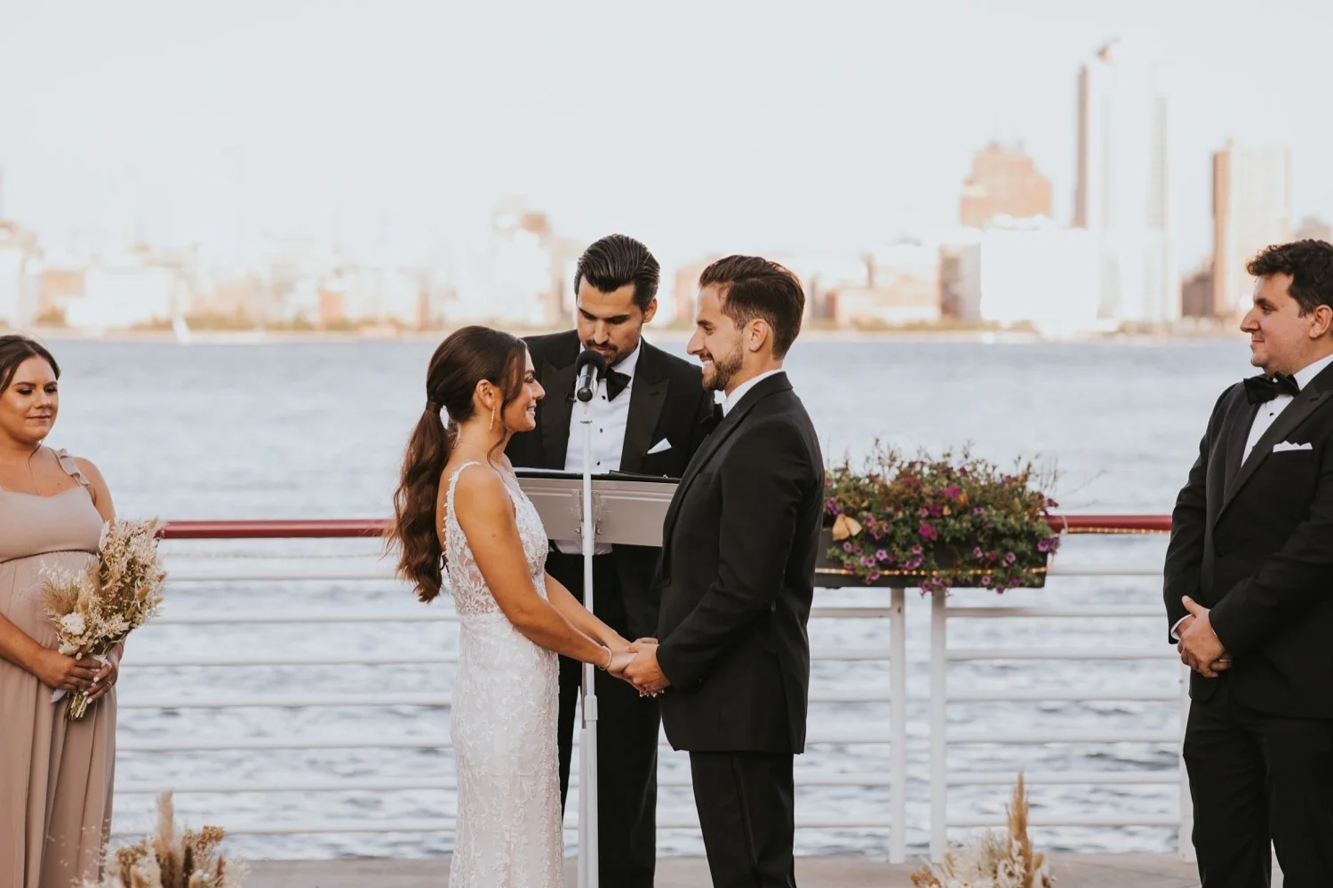 Hudson Valley Wedding Photographer, New York Wedding Photographer, Battello Jersey City, Jersey City Wedding