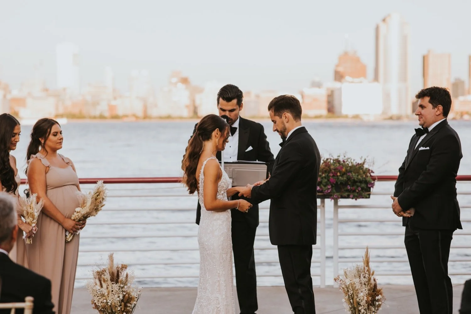 Hudson Valley Wedding Photographer, New York Wedding Photographer, Battello Jersey City, Jersey City Wedding