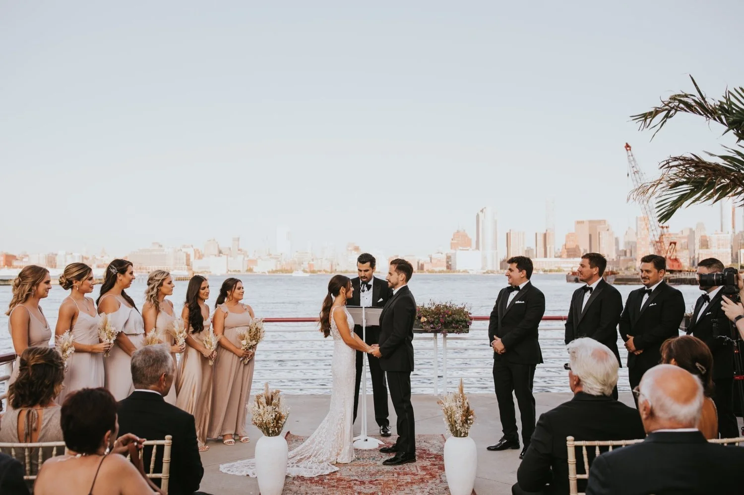 Hudson Valley Wedding Photographer, New York Wedding Photographer, Battello Jersey City, Jersey City Wedding