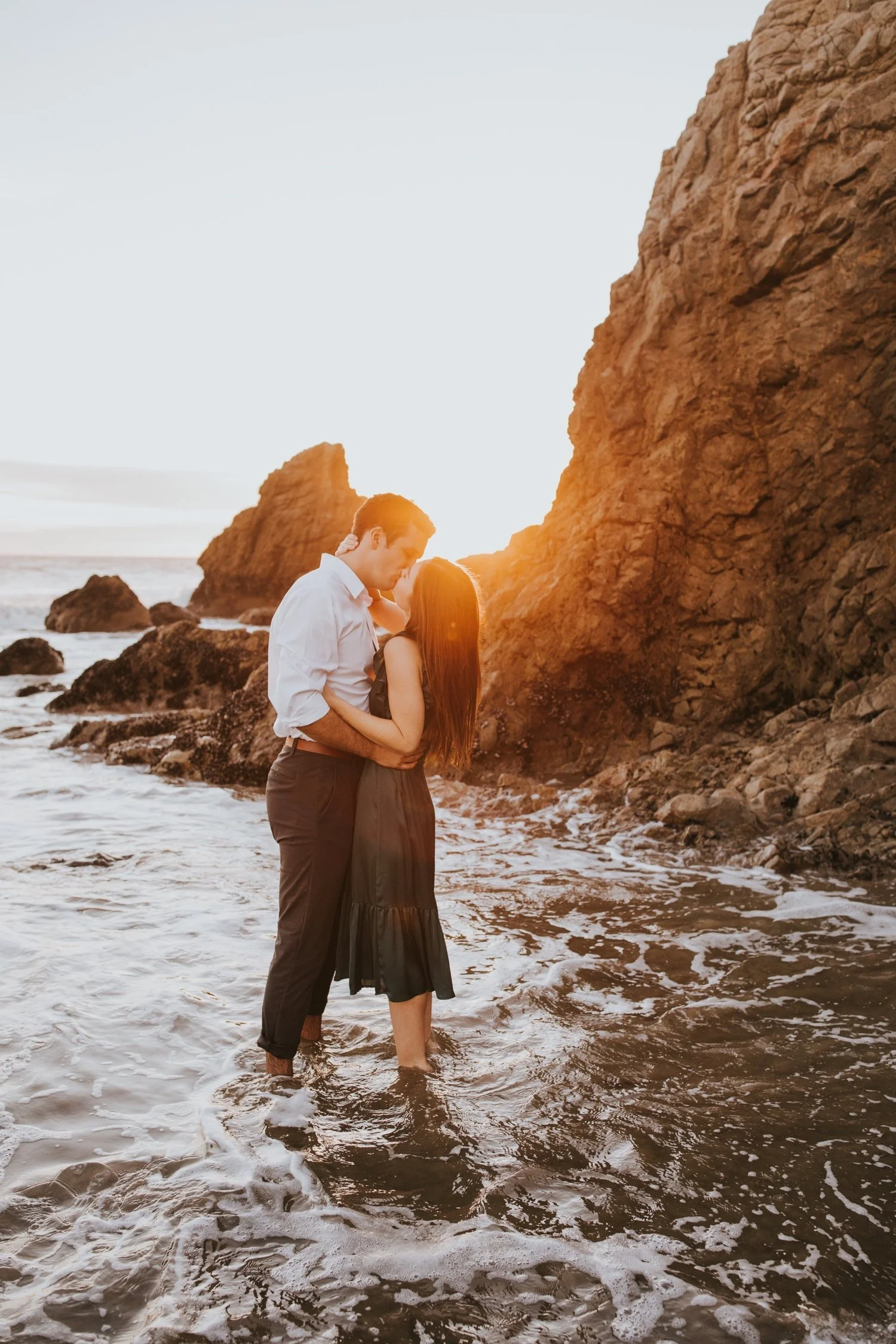 malibu engagement session, hudson valley wedding photographer, california engagement session, malibu wedding photographer