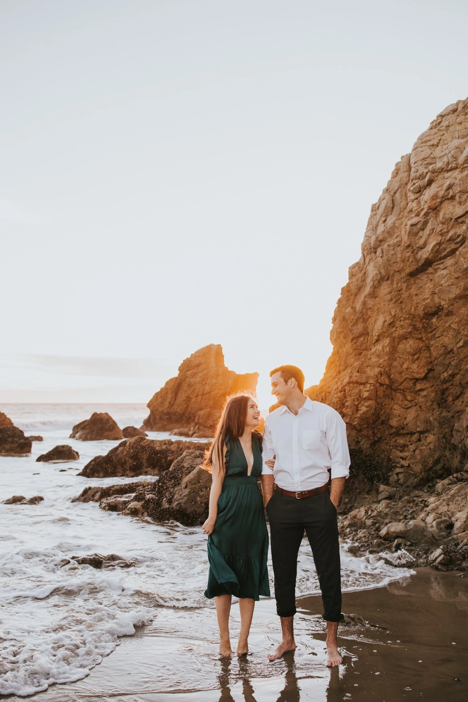 malibu engagement session, hudson valley wedding photographer, california engagement session, malibu wedding photographer