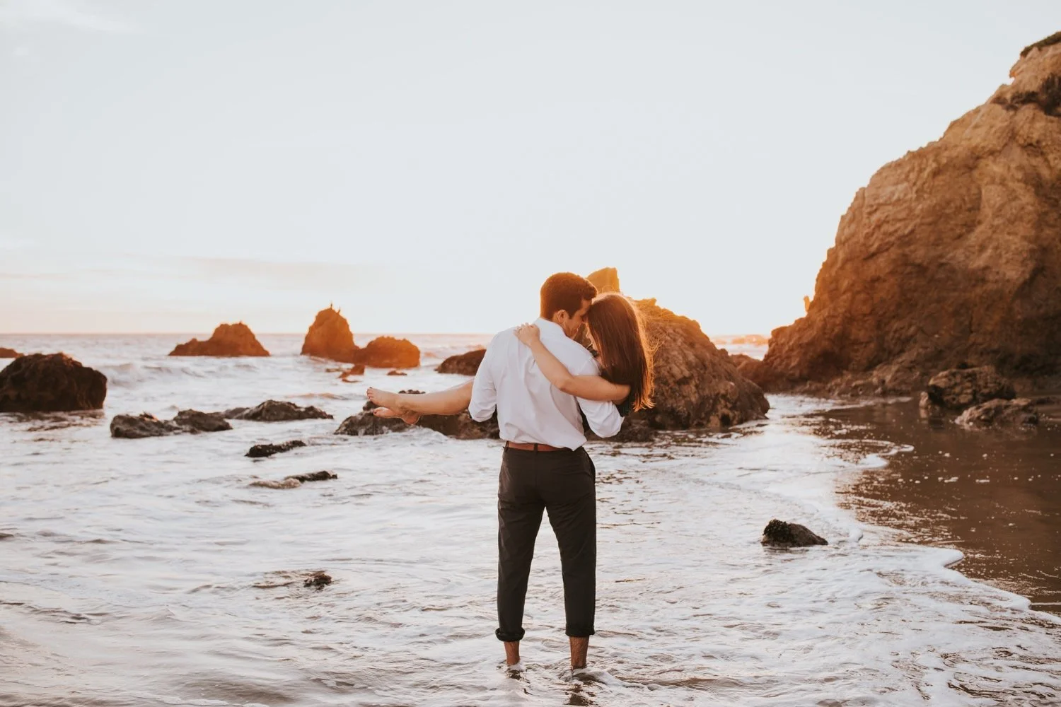 malibu engagement session, hudson valley wedding photographer, california engagement session, malibu wedding photographer