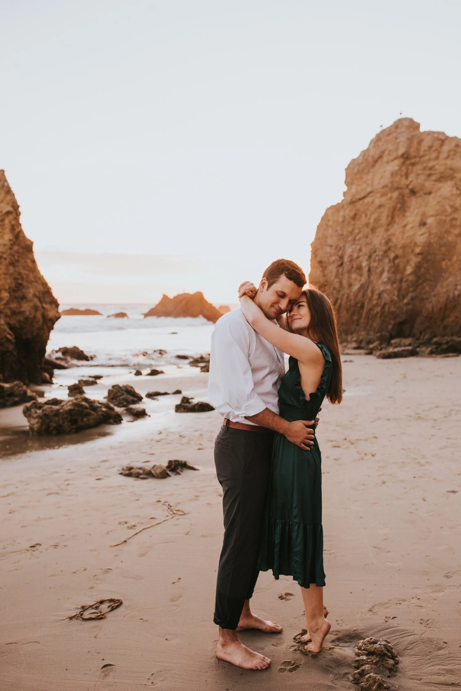 malibu engagement session, hudson valley wedding photographer, california engagement session, malibu wedding photographer