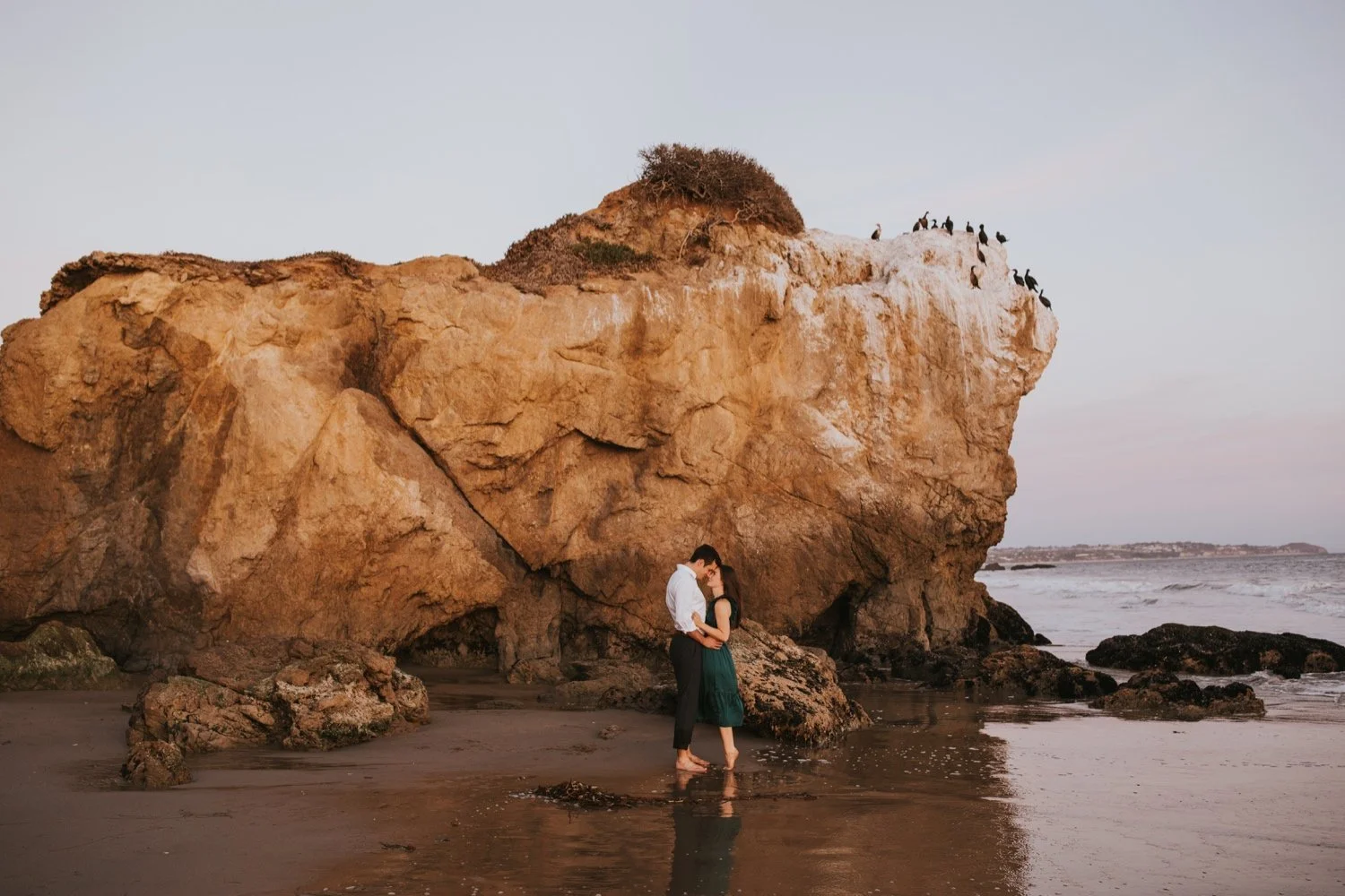 malibu engagement session, hudson valley wedding photographer, california engagement session, malibu wedding photographer