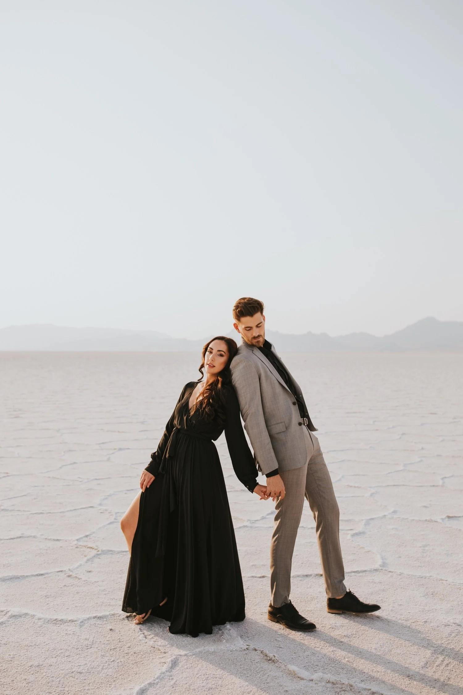 utah engagement session, bonneville salt flats, salt flats utah, destination wedding photographer, hudson valley wedding photographer, utah wedding photographer