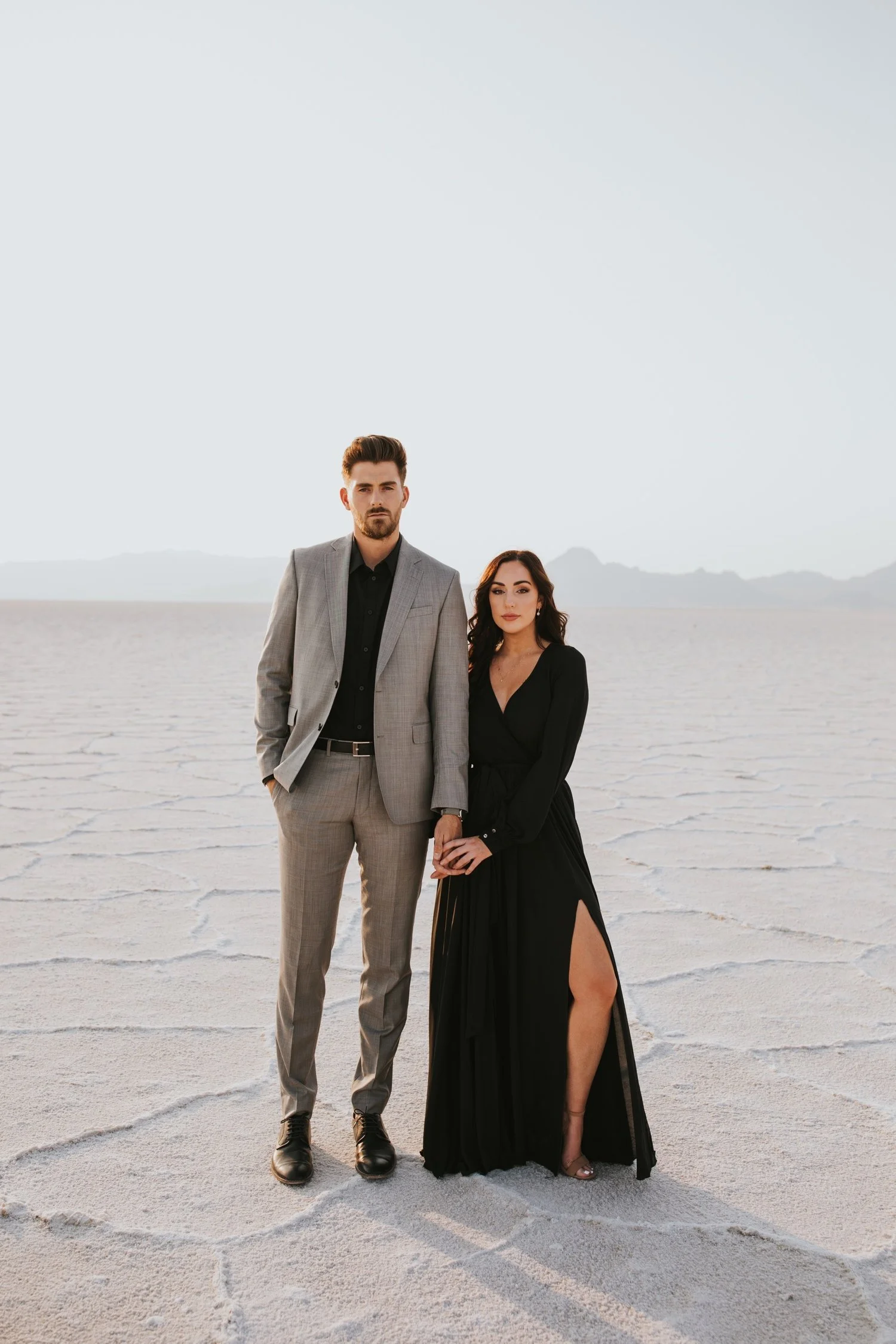 utah engagement session, bonneville salt flats, salt flats utah, destination wedding photographer, hudson valley wedding photographer, utah wedding photographer