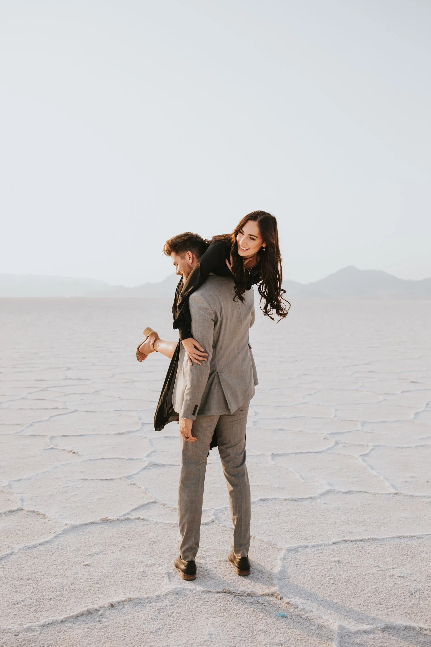 utah engagement session, bonneville salt flats, salt flats utah, destination wedding photographer, hudson valley wedding photographer, utah wedding photographer