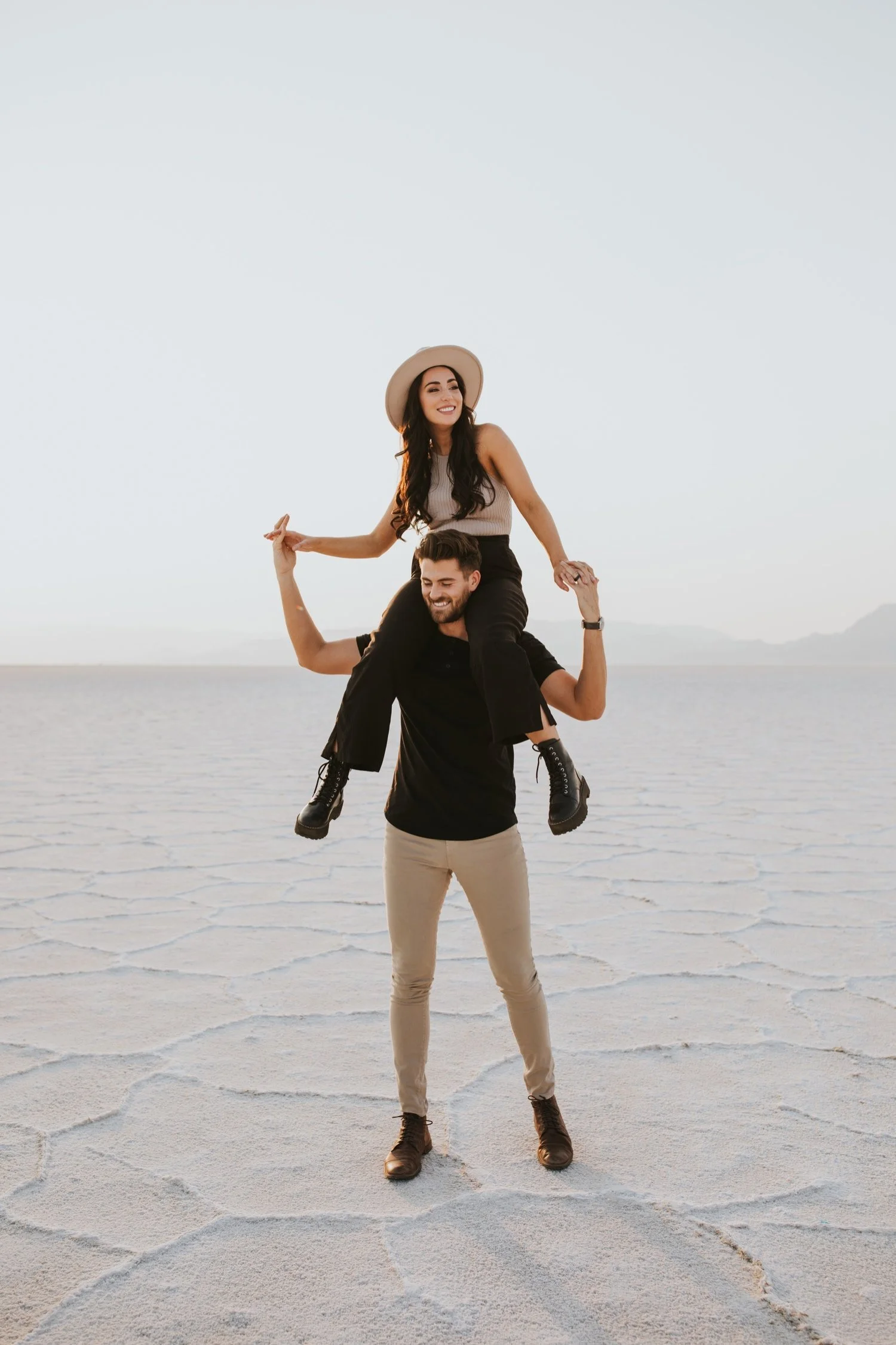 utah engagement session, bonneville salt flats, salt flats utah, destination wedding photographer, hudson valley wedding photographer, utah wedding photographer