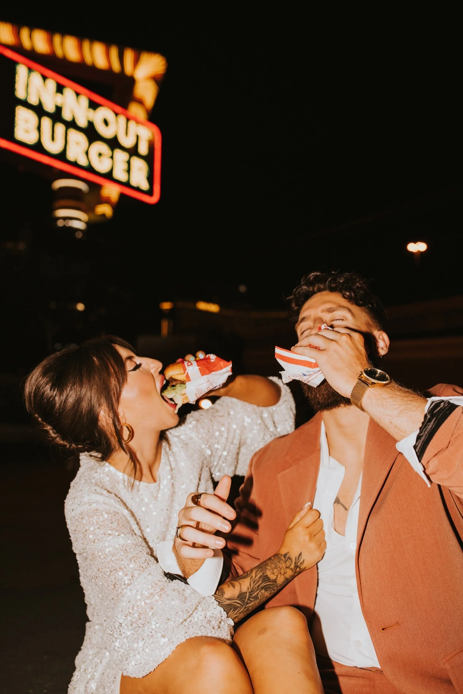 Las Vegas Elopement, The Flamingo Hotel, Las Vegas Wedding, Las Vegas Wedding Photographer, Destination Wedding Photographer, Hudson Valley Wedding Photographer, In-n-out wedding