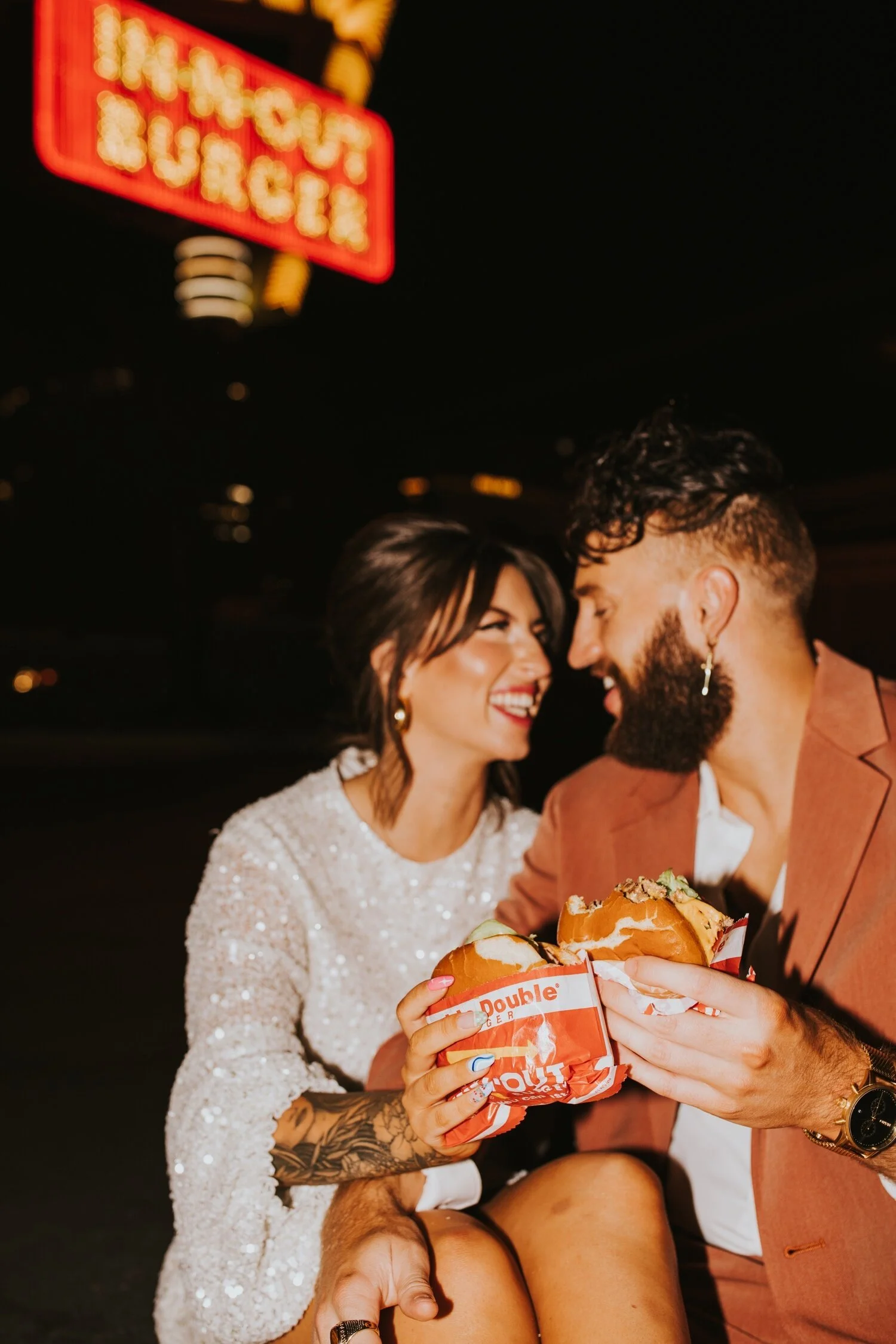 Las Vegas Elopement, The Flamingo Hotel, Las Vegas Wedding, Las Vegas Wedding Photographer, Destination Wedding Photographer, Hudson Valley Wedding Photographer, In-n-out wedding