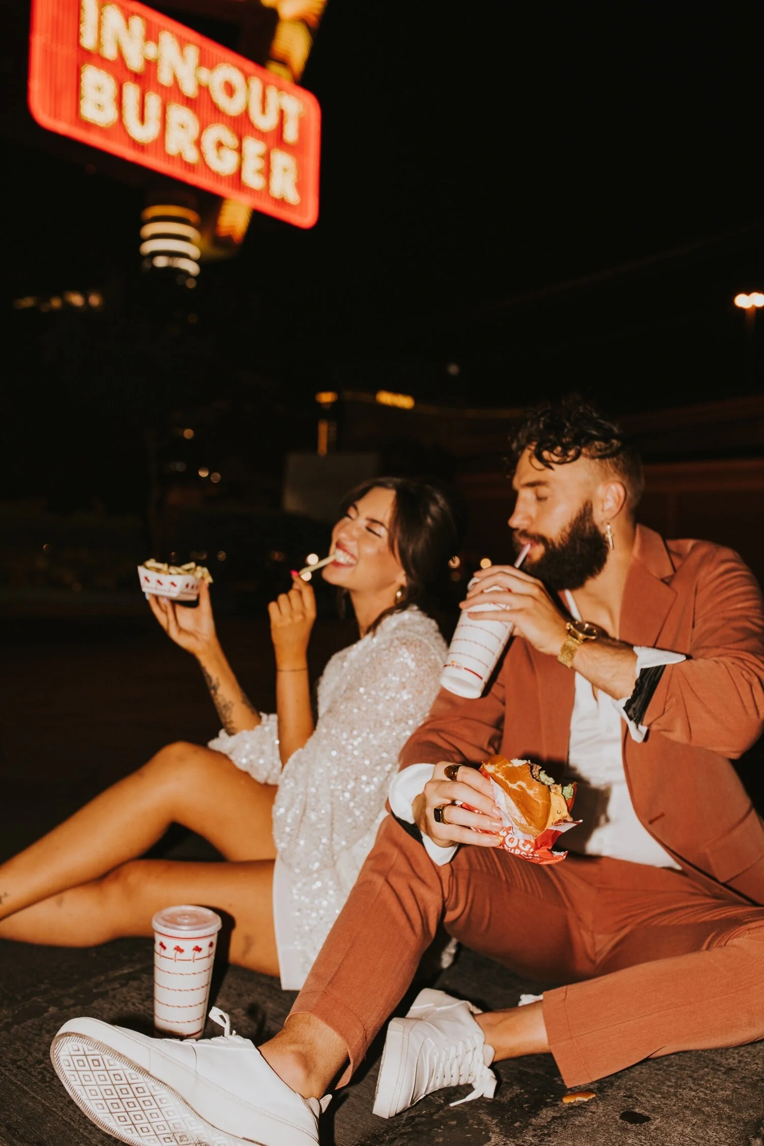 Las Vegas Elopement, The Flamingo Hotel, Las Vegas Wedding, Las Vegas Wedding Photographer, Destination Wedding Photographer, Hudson Valley Wedding Photographer, In-n-out wedding