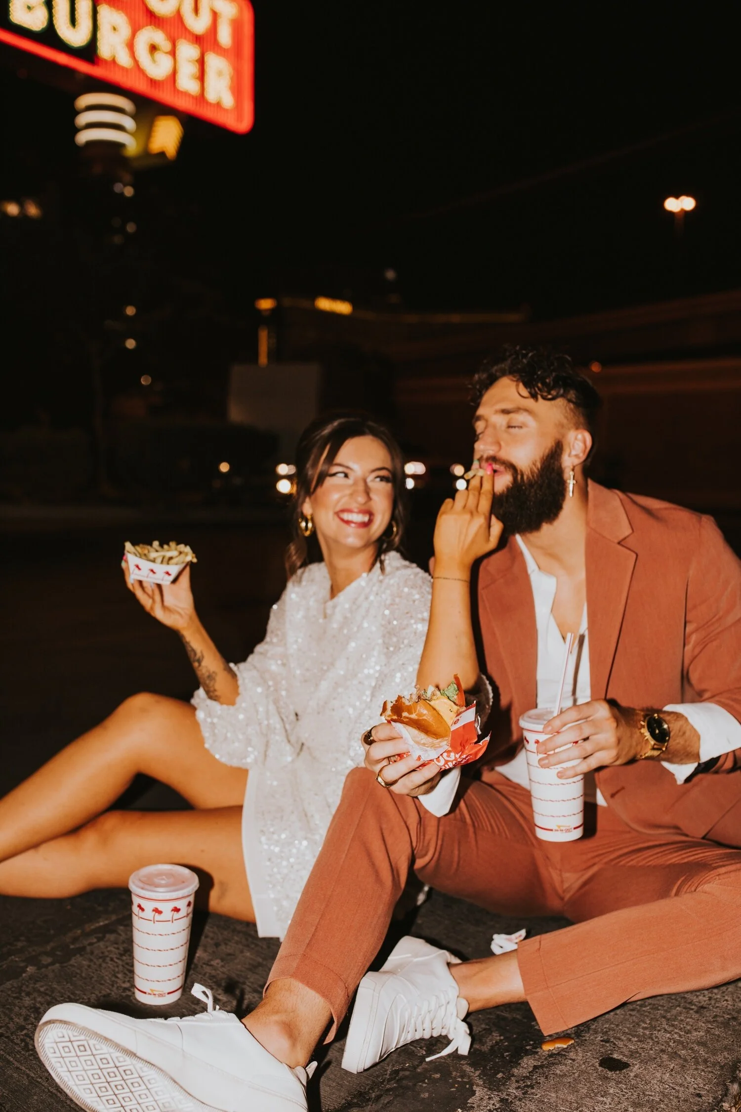Las Vegas Elopement, The Flamingo Hotel, Las Vegas Wedding, Las Vegas Wedding Photographer, Destination Wedding Photographer, Hudson Valley Wedding Photographer, In-n-out wedding