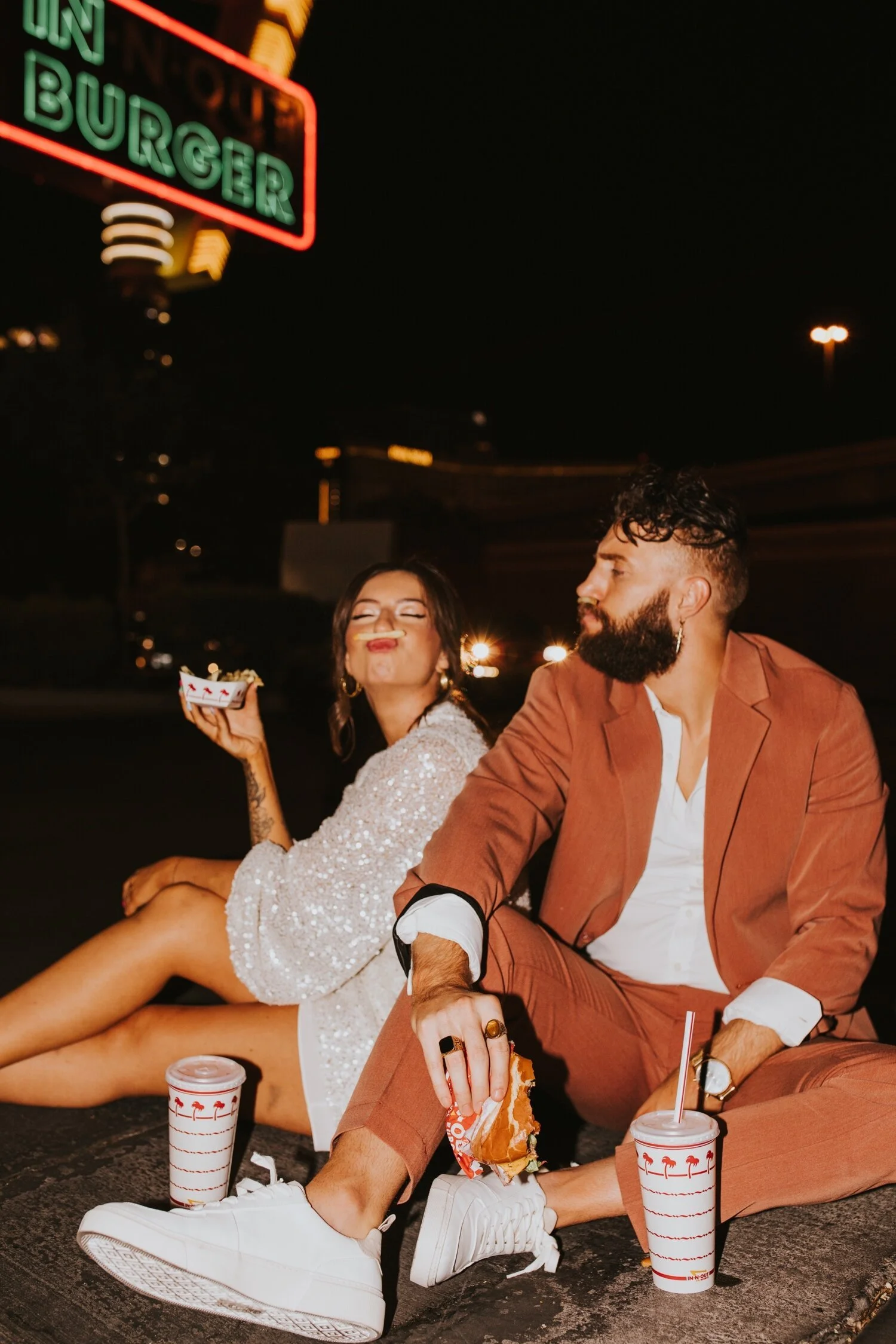 Las Vegas Elopement, The Flamingo Hotel, Las Vegas Wedding, Las Vegas Wedding Photographer, Destination Wedding Photographer, Hudson Valley Wedding Photographer, In-n-out wedding