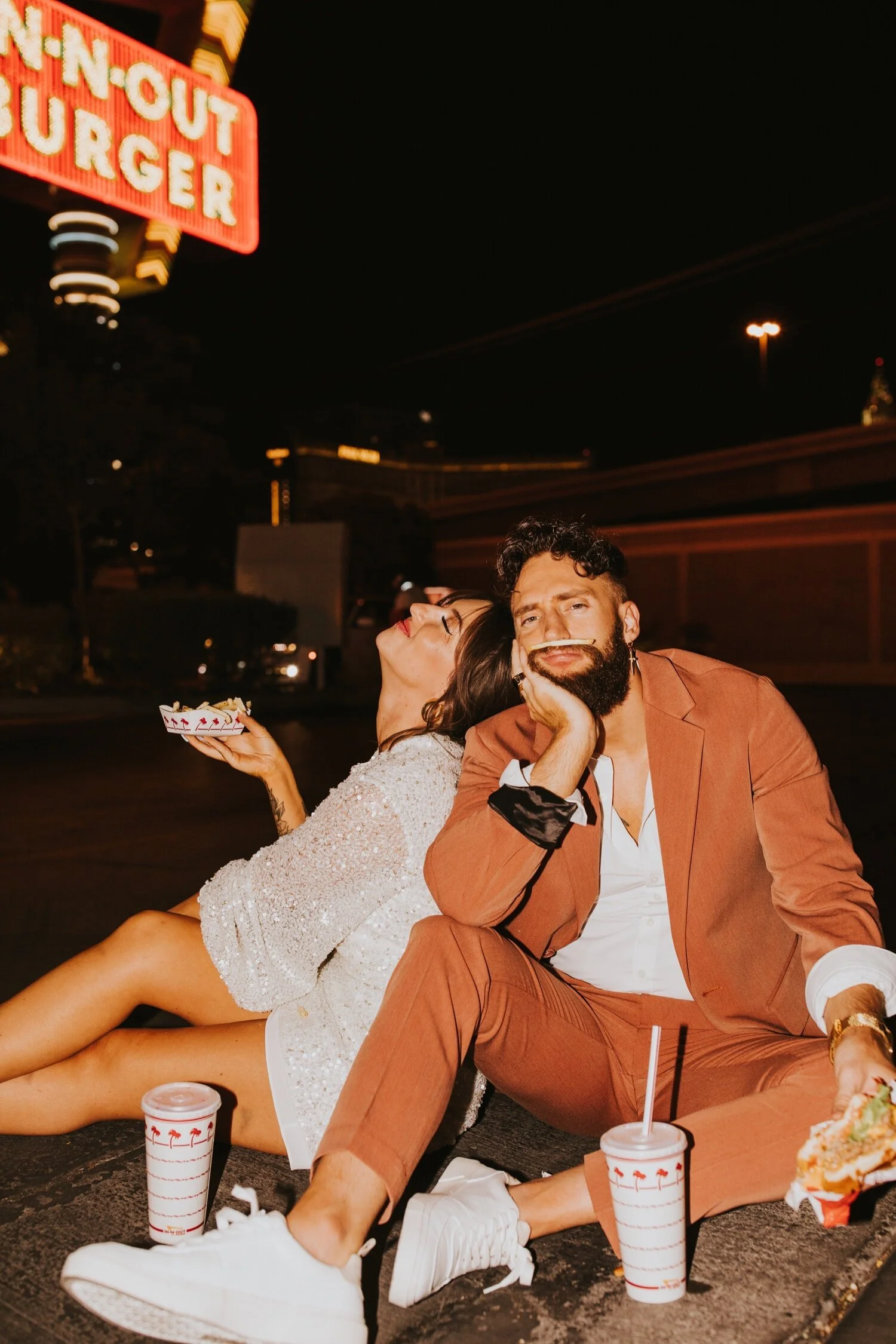 Las Vegas Elopement, The Flamingo Hotel, Las Vegas Wedding, Las Vegas Wedding Photographer, Destination Wedding Photographer, Hudson Valley Wedding Photographer, In-n-out wedding