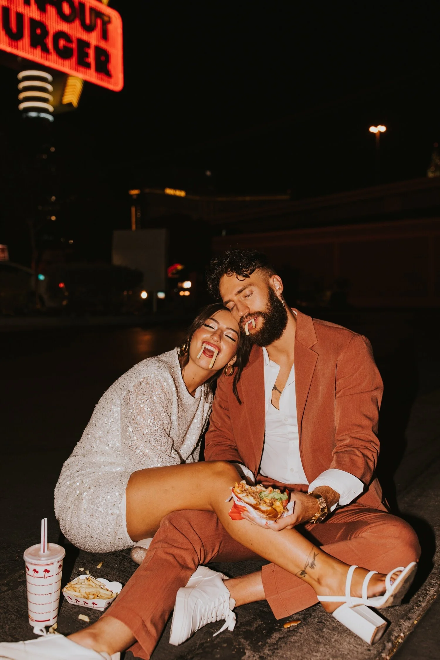 Las Vegas Elopement, The Flamingo Hotel, Las Vegas Wedding, Las Vegas Wedding Photographer, Destination Wedding Photographer, Hudson Valley Wedding Photographer, In-n-out wedding