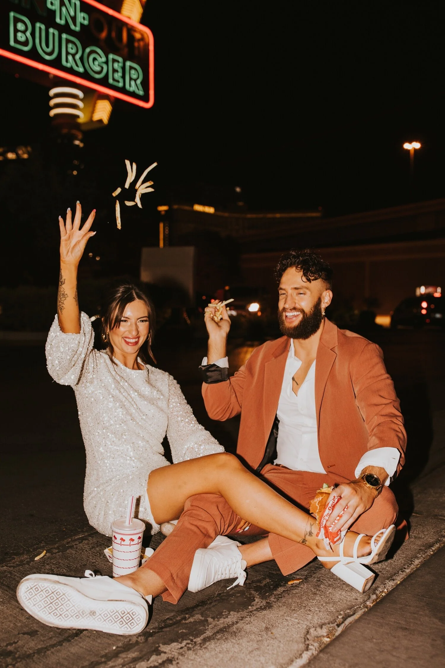Las Vegas Elopement, The Flamingo Hotel, Las Vegas Wedding, Las Vegas Wedding Photographer, Destination Wedding Photographer, Hudson Valley Wedding Photographer, In-n-out wedding