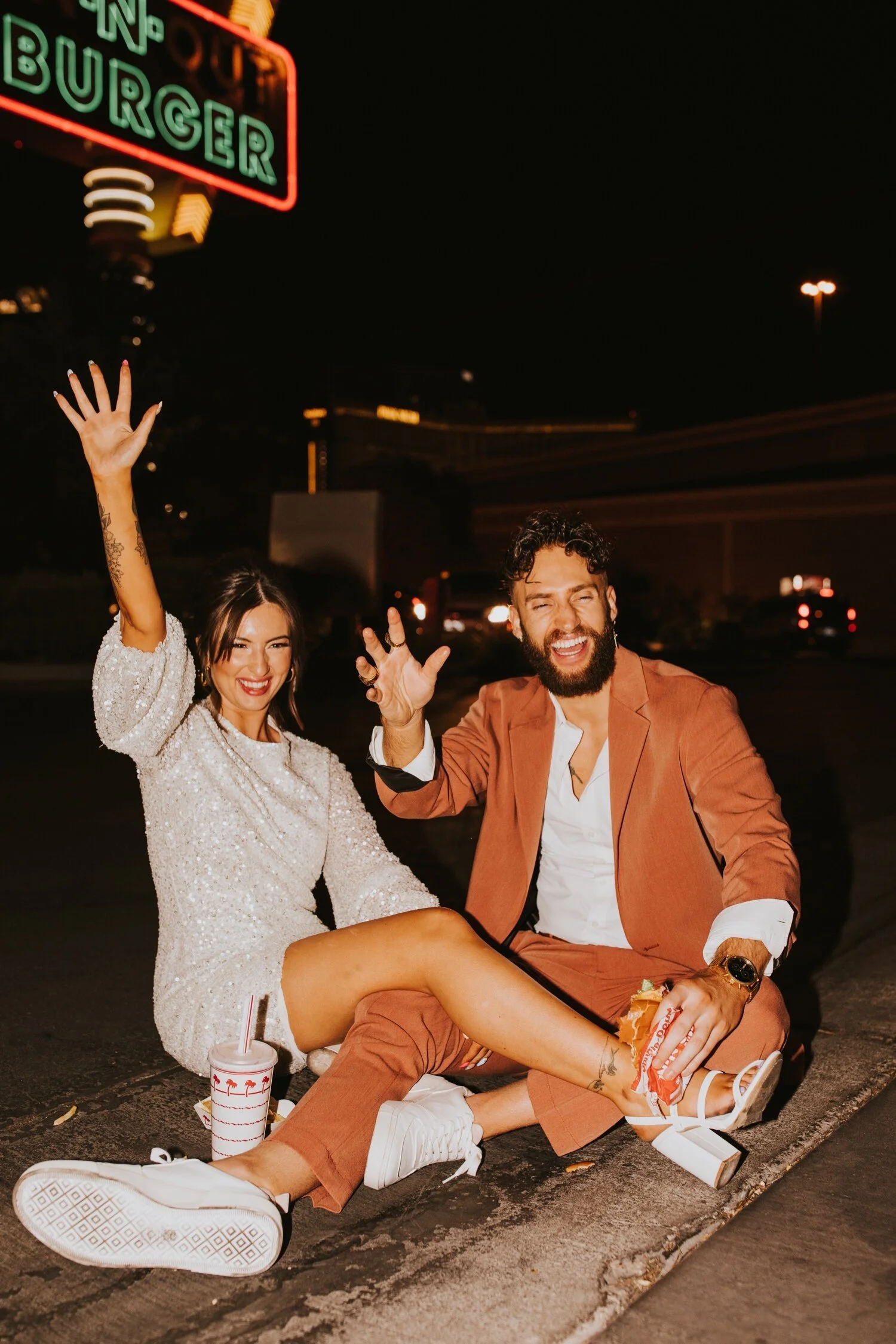 Las Vegas Elopement, The Flamingo Hotel, Las Vegas Wedding, Las Vegas Wedding Photographer, Destination Wedding Photographer, Hudson Valley Wedding Photographer, In-n-out wedding