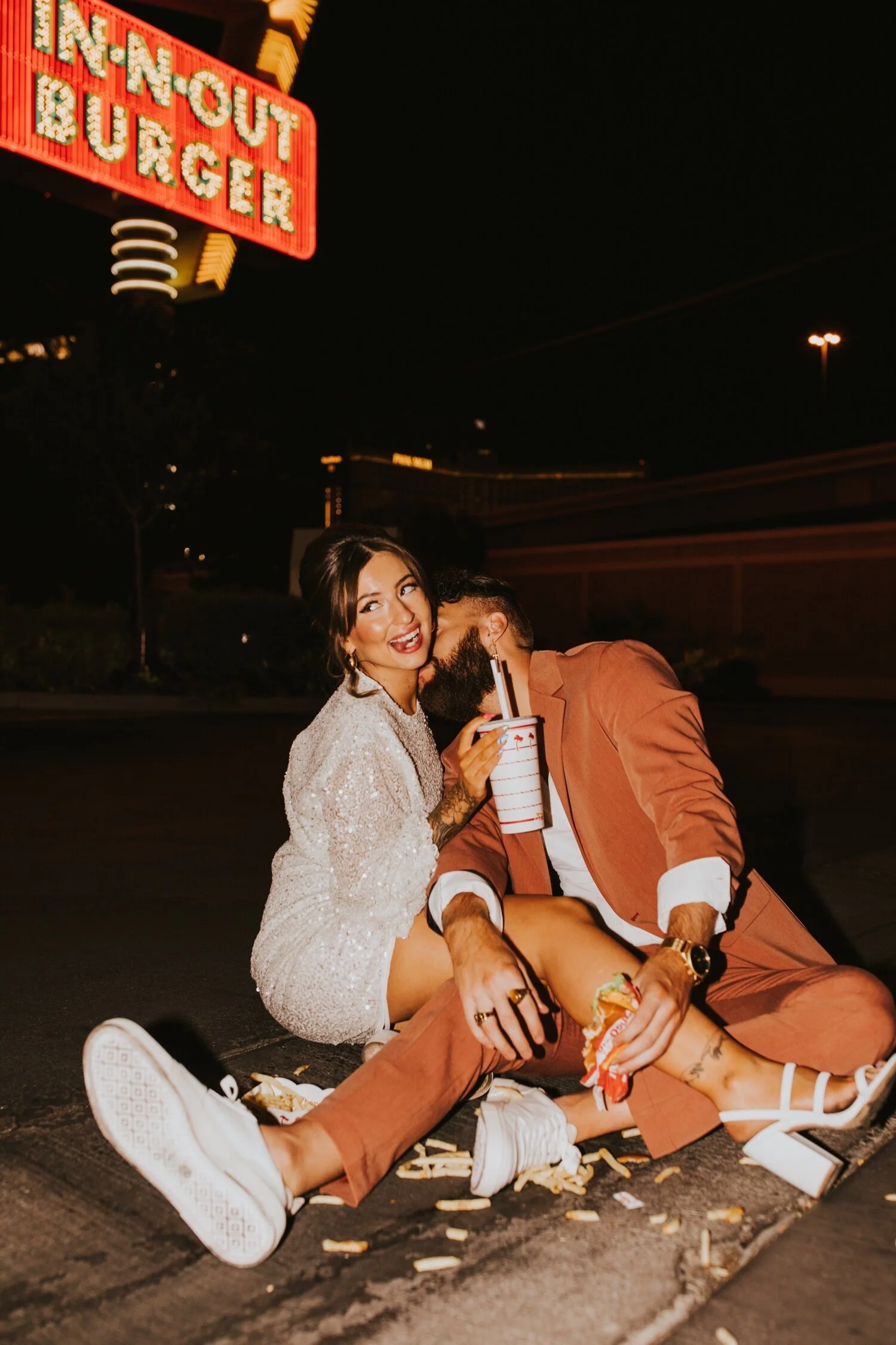 Las Vegas Elopement, The Flamingo Hotel, Las Vegas Wedding, Las Vegas Wedding Photographer, Destination Wedding Photographer, Hudson Valley Wedding Photographer, In-n-out wedding