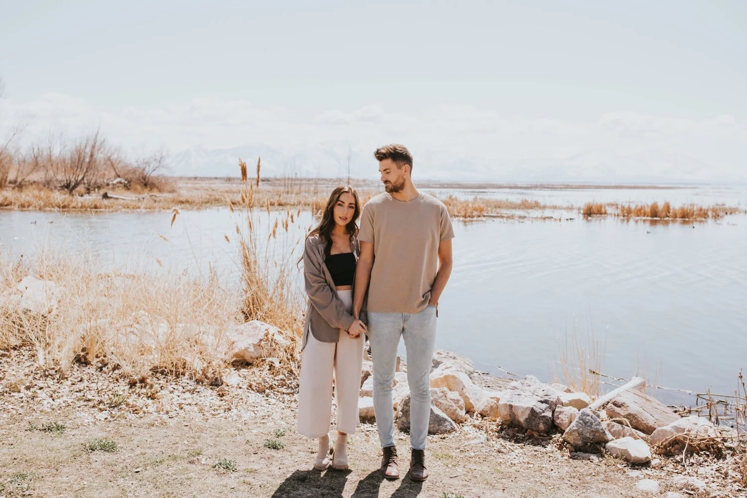 Utah Wedding Photographer, Utah Lake State Park, Utah engagement session, salt lake city wedding photographer, salt lake city engagement photos, engagement photos, hudson valley wedding photographer