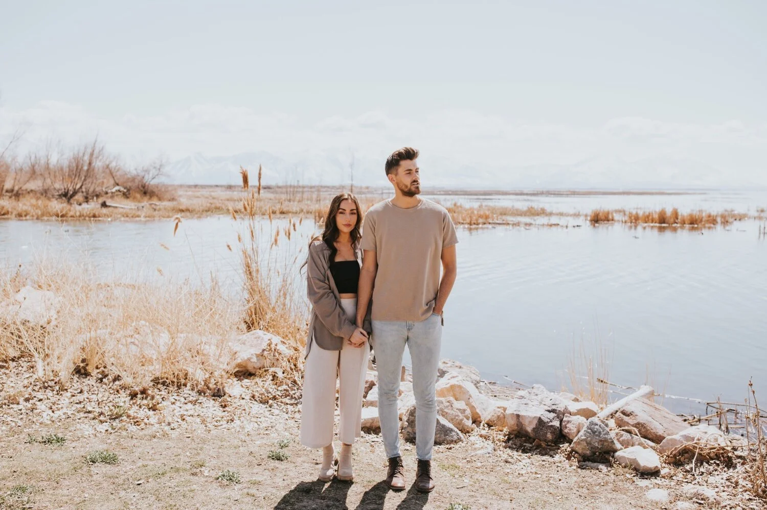 Utah Wedding Photographer, Utah Lake State Park, Utah engagement session, salt lake city wedding photographer, salt lake city engagement photos, engagement photos, hudson valley wedding photographer
