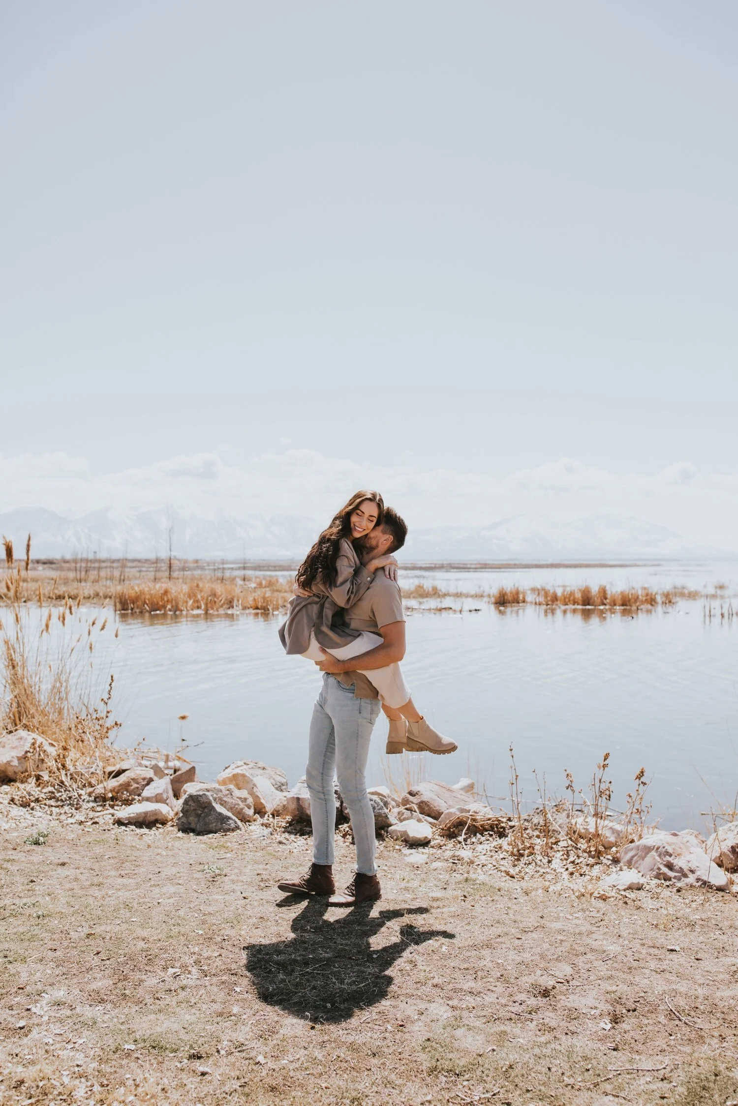 Utah Wedding Photographer, Utah Lake State Park, Utah engagement session, salt lake city wedding photographer, salt lake city engagement photos, engagement photos, hudson valley wedding photographer