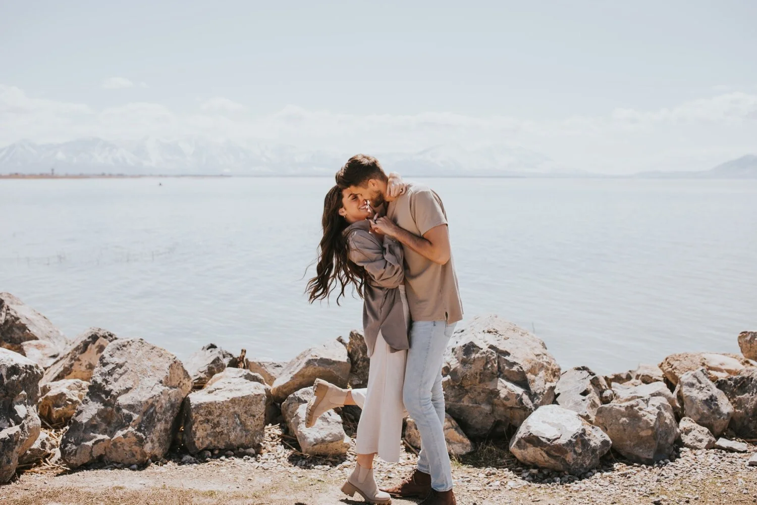 Utah Wedding Photographer, Utah Lake State Park, Utah engagement session, salt lake city wedding photographer, salt lake city engagement photos, engagement photos, hudson valley wedding photographer
