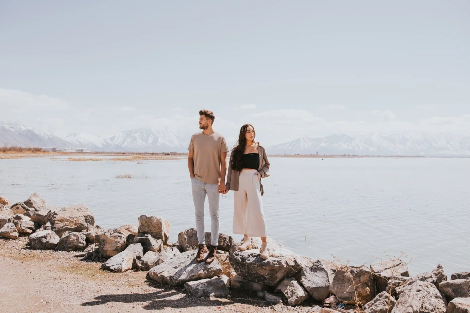 Utah Wedding Photographer, Utah Lake State Park, Utah engagement session, salt lake city wedding photographer, salt lake city engagement photos, engagement photos, hudson valley wedding photographer