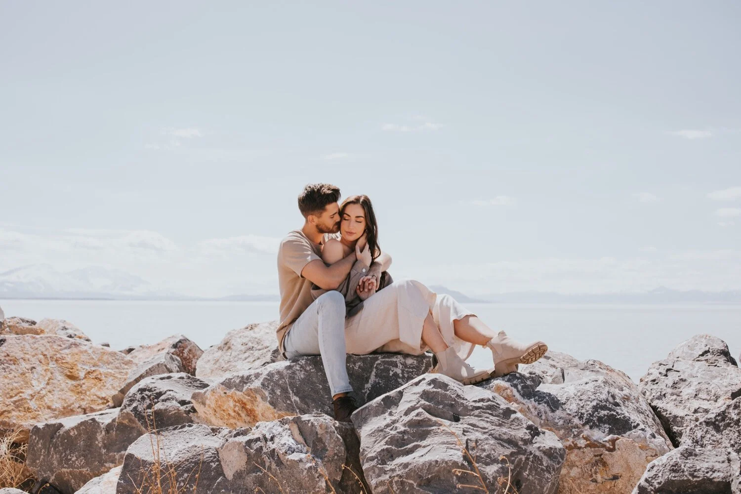 Utah Wedding Photographer, Utah Lake State Park, Utah engagement session, salt lake city wedding photographer, salt lake city engagement photos, engagement photos, hudson valley wedding photographer
