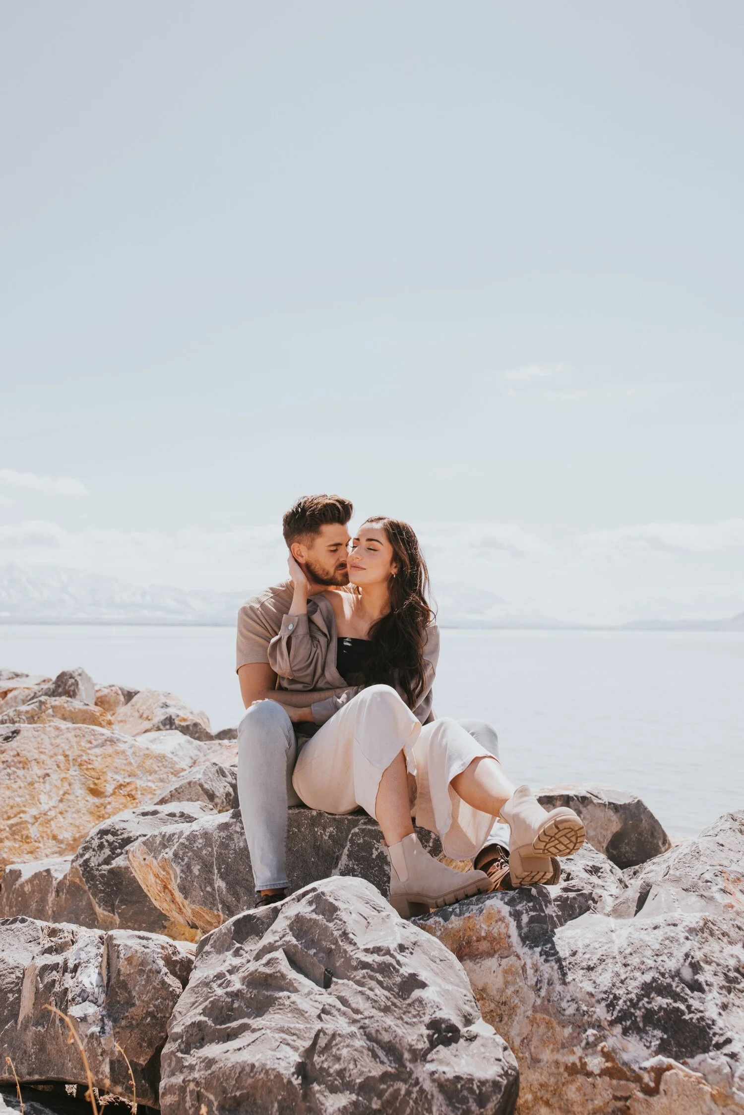 Utah Wedding Photographer, Utah Lake State Park, Utah engagement session, salt lake city wedding photographer, salt lake city engagement photos, engagement photos, hudson valley wedding photographer
