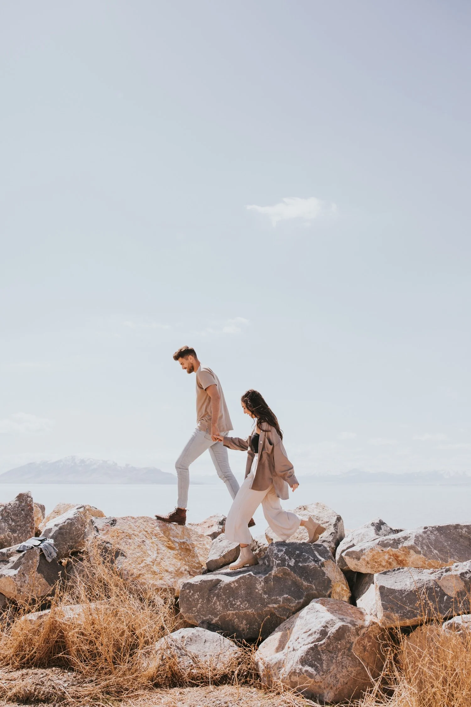 Utah Wedding Photographer, Utah Lake State Park, Utah engagement session, salt lake city wedding photographer, salt lake city engagement photos, engagement photos, hudson valley wedding photographer
