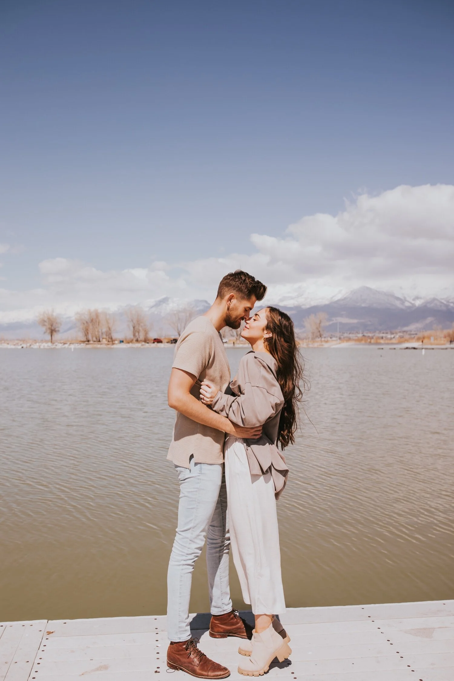 Utah Wedding Photographer, Utah Lake State Park, Utah engagement session, salt lake city wedding photographer, salt lake city engagement photos, engagement photos, hudson valley wedding photographer