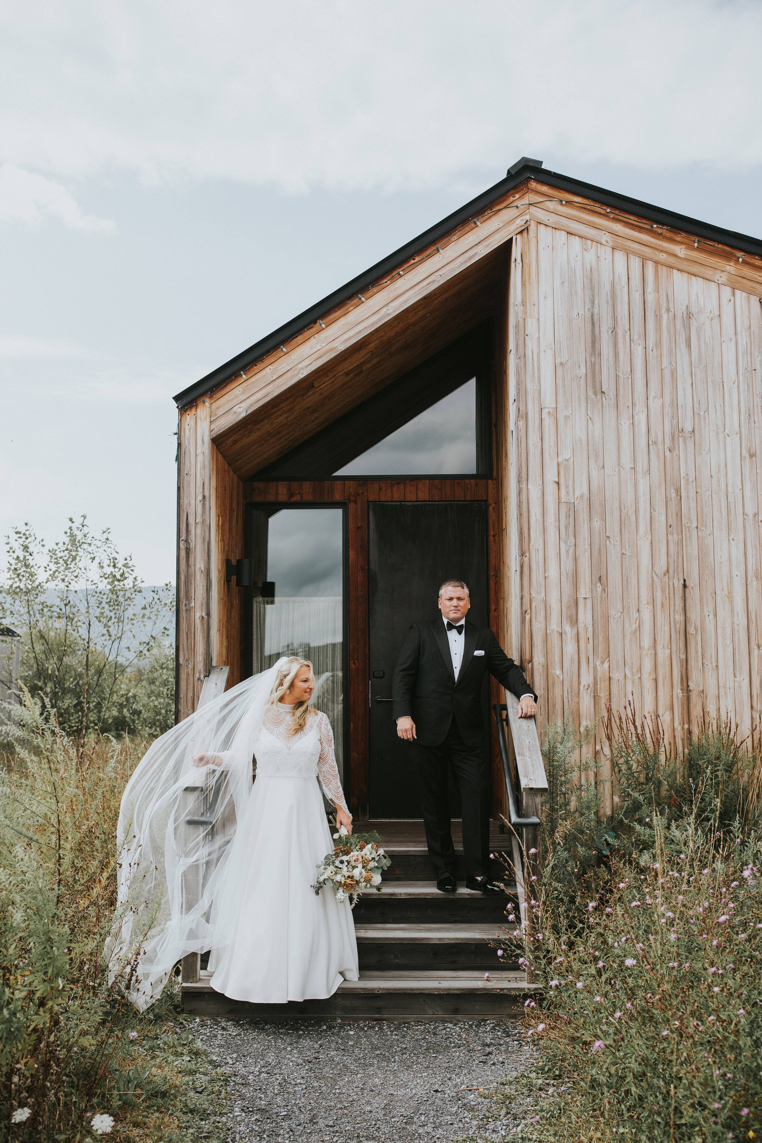 Amanda + Chandler’s Wedding at Wildflower Farms