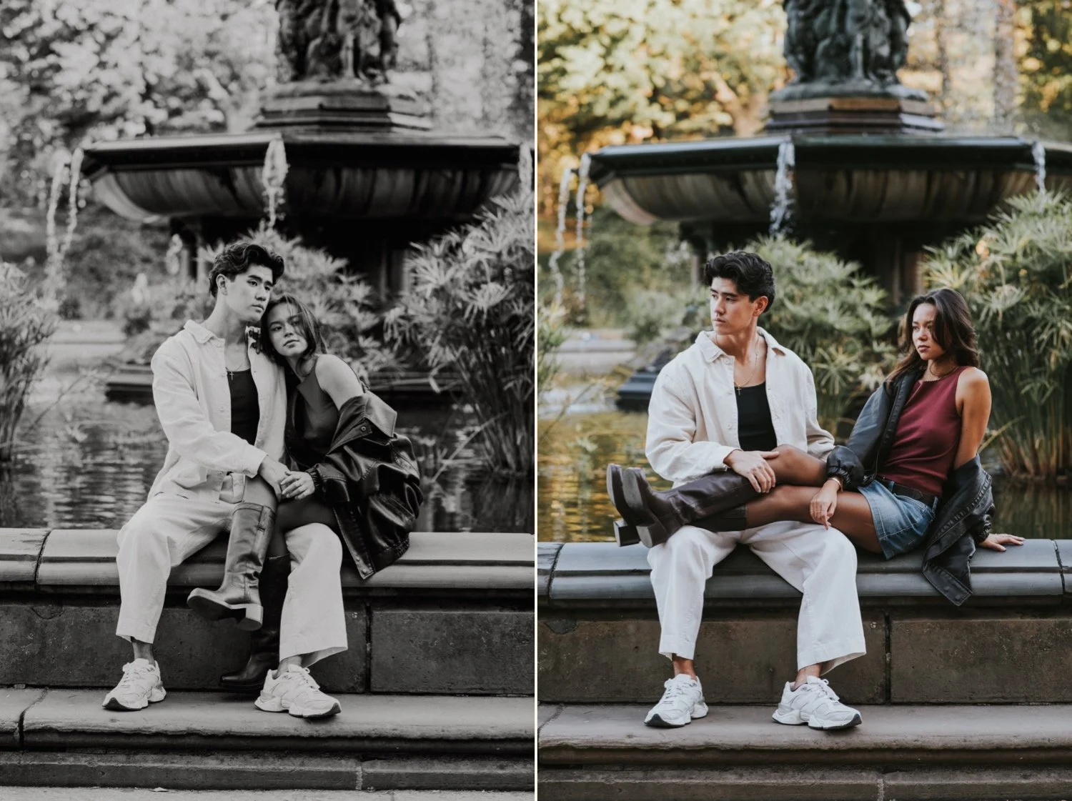 Central Park Engagement Session, Hudson Valley Wedding Photographer, NYC Wedding Photographer, New York Film Photographer