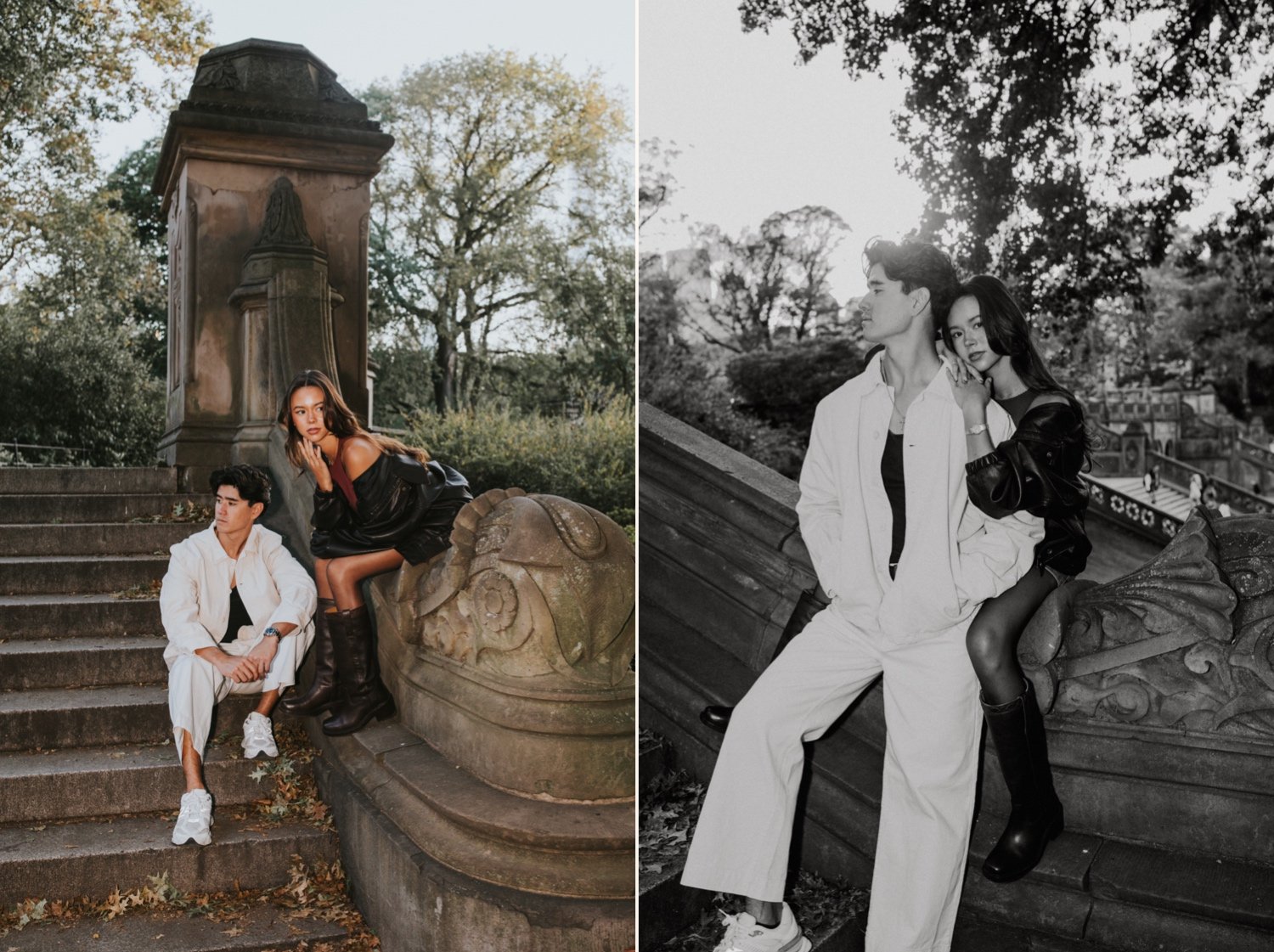 Central Park Engagement Session, Hudson Valley Wedding Photographer, NYC Wedding Photographer, New York Film Photographer