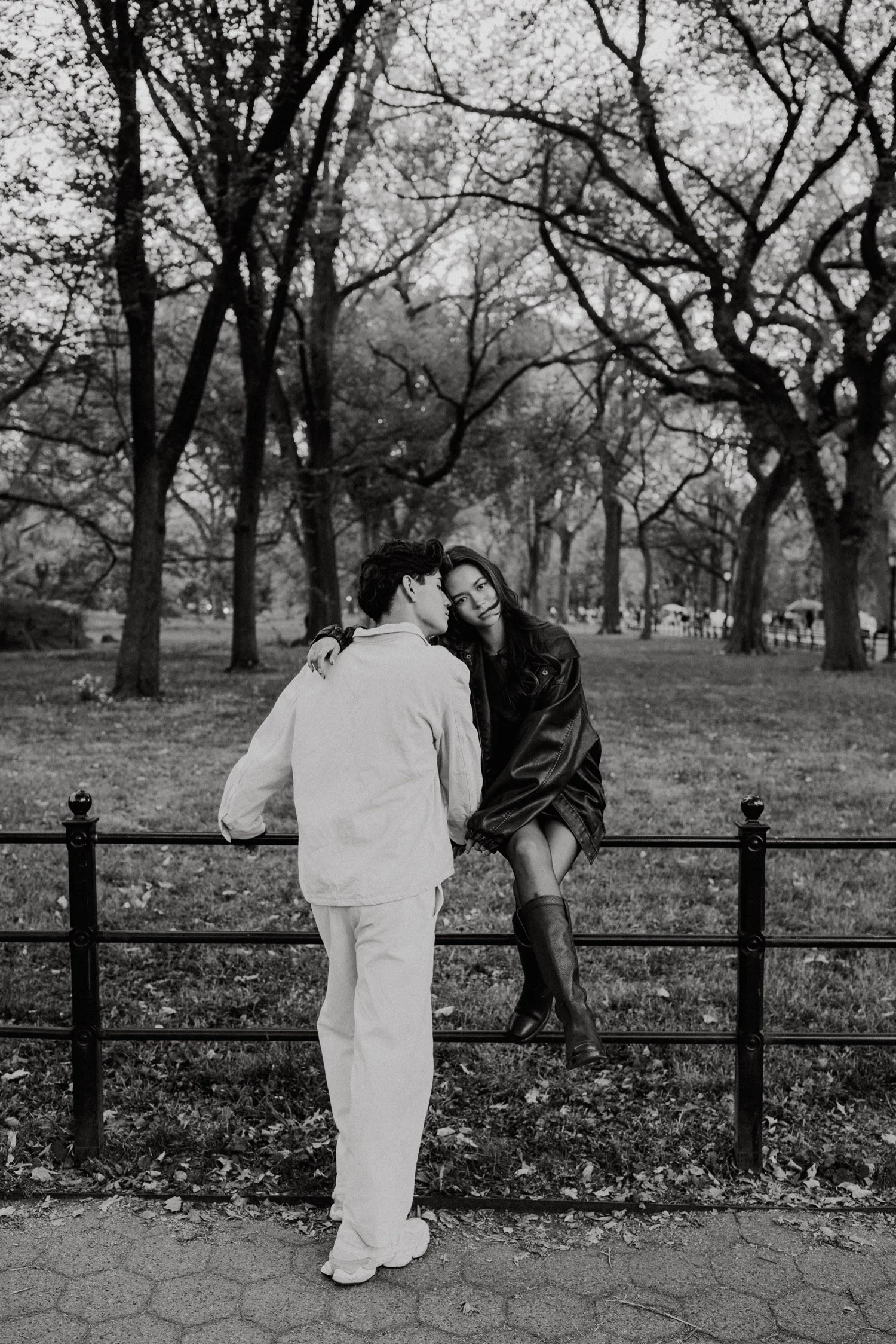 Central Park Engagement Session, Hudson Valley Wedding Photographer, NYC Wedding Photographer, New York Film Photographer
