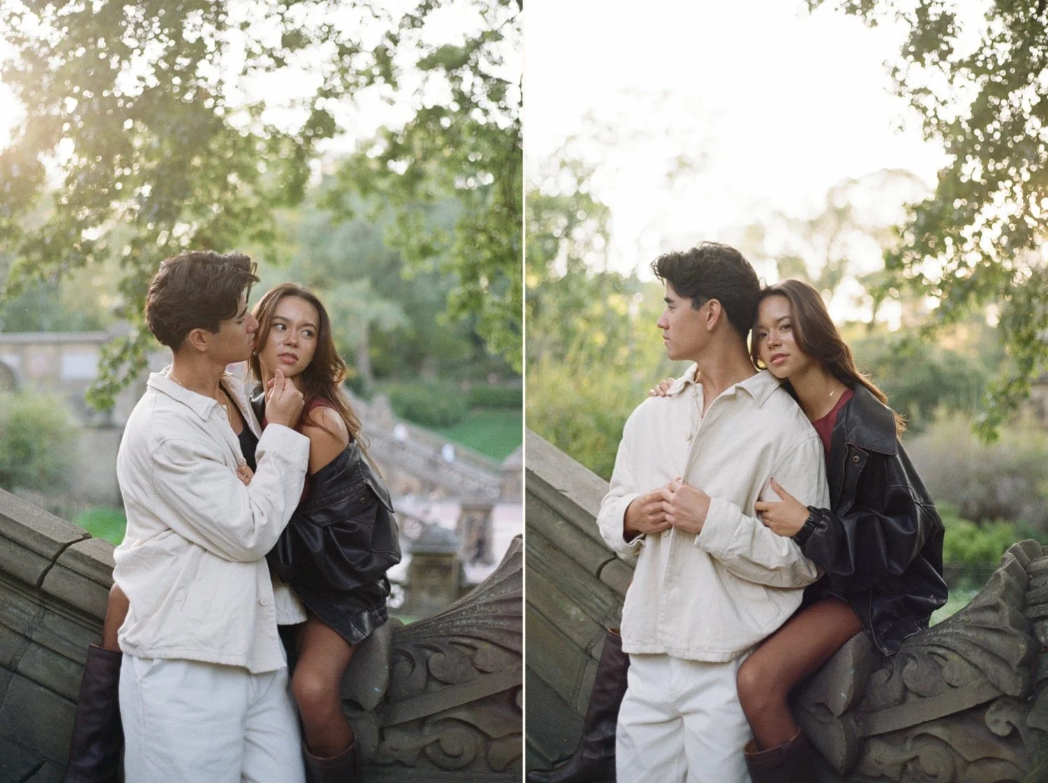 Central Park Engagement Session, Hudson Valley Wedding Photographer, NYC Wedding Photographer, New York Film Photographer