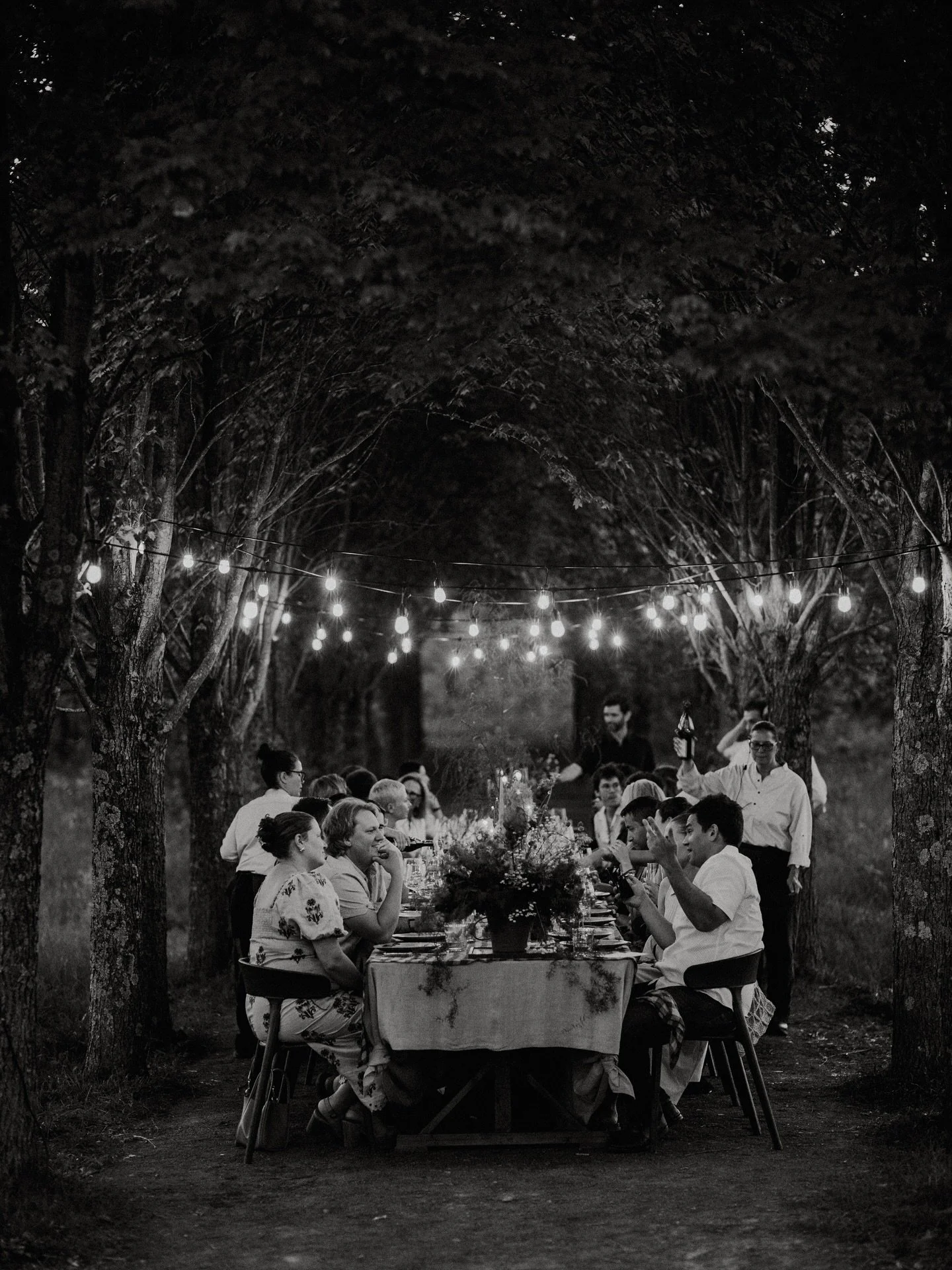 Summer nights at @wildflowerauberge ✨