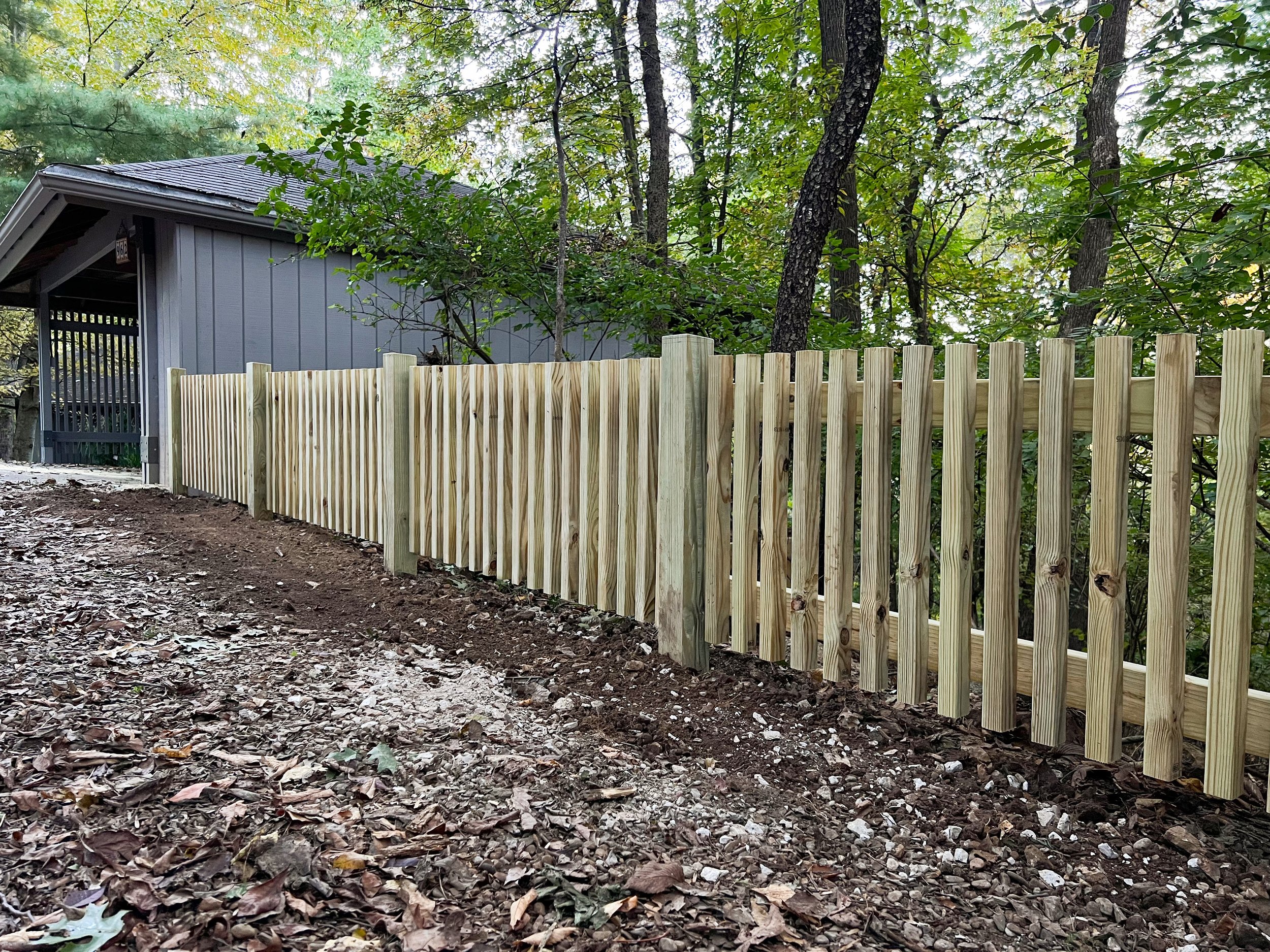 Custom Designed Boundary Fencing - Fayetteville, AR