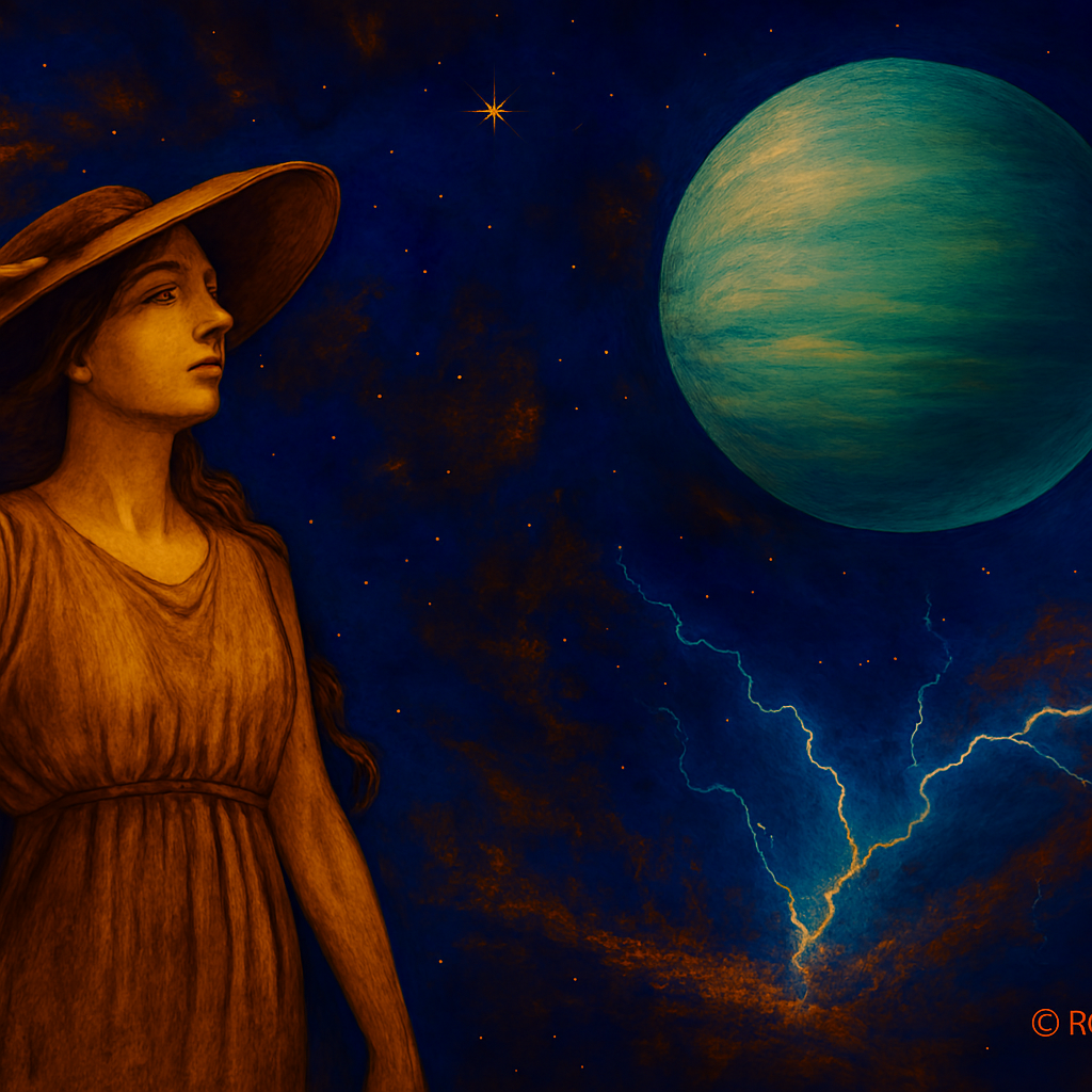 Uranus Stations Direct in Taurus