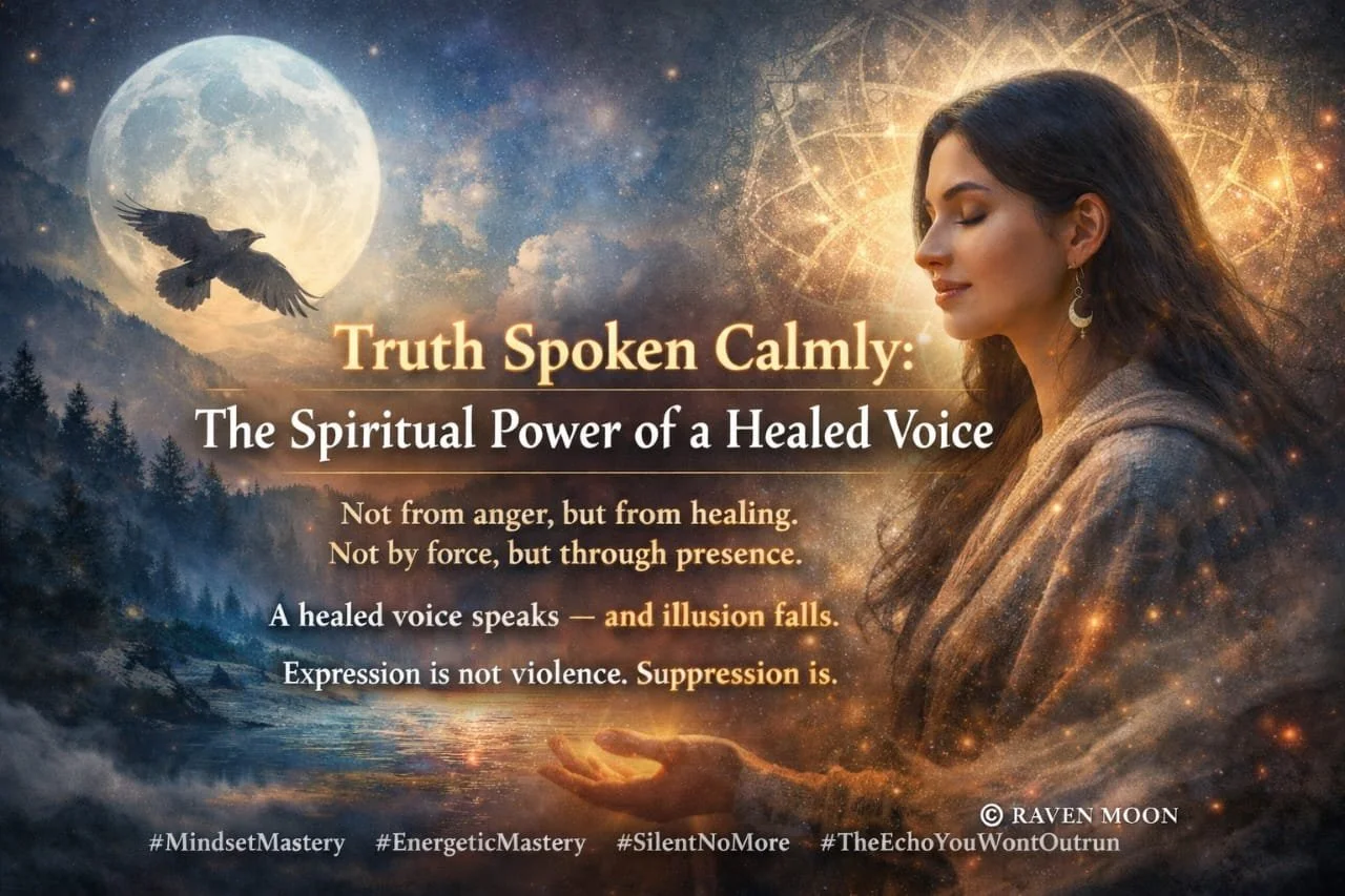 Truth Spoken Calmly: The Spiritual Power of a Healed Voice
