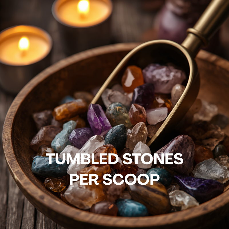 Tumbled Crystals per Scoop