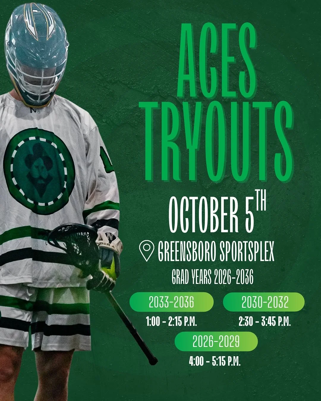 Join the Greensboro Aces for our inaugural season of youth travel box lacrosse!

🔗 Follow the link in our bio for full details and to register for tryouts.

#GreensboroAces #BoxLacrosse #YouthLacrosse #GreensboroGamblers #growthegame