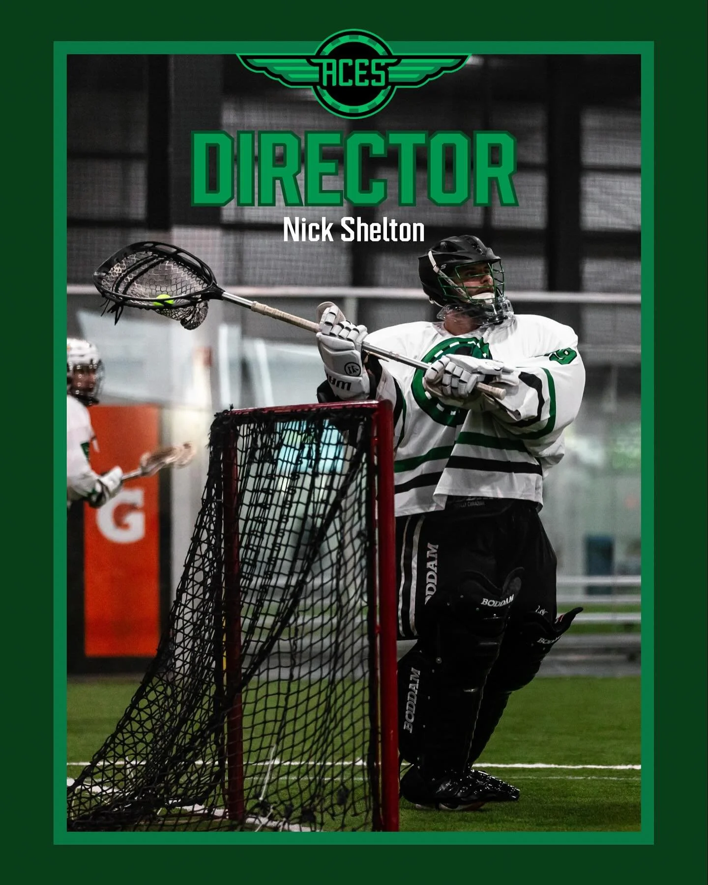 Meet our Director &spades;️

Nick Shelton is the founder of Greensboro Box Lacrosse and the Director of the Aces youth program. With over a decade of coaching experience, he&rsquo;s passionate about teaching the next generation of lacrosse players th